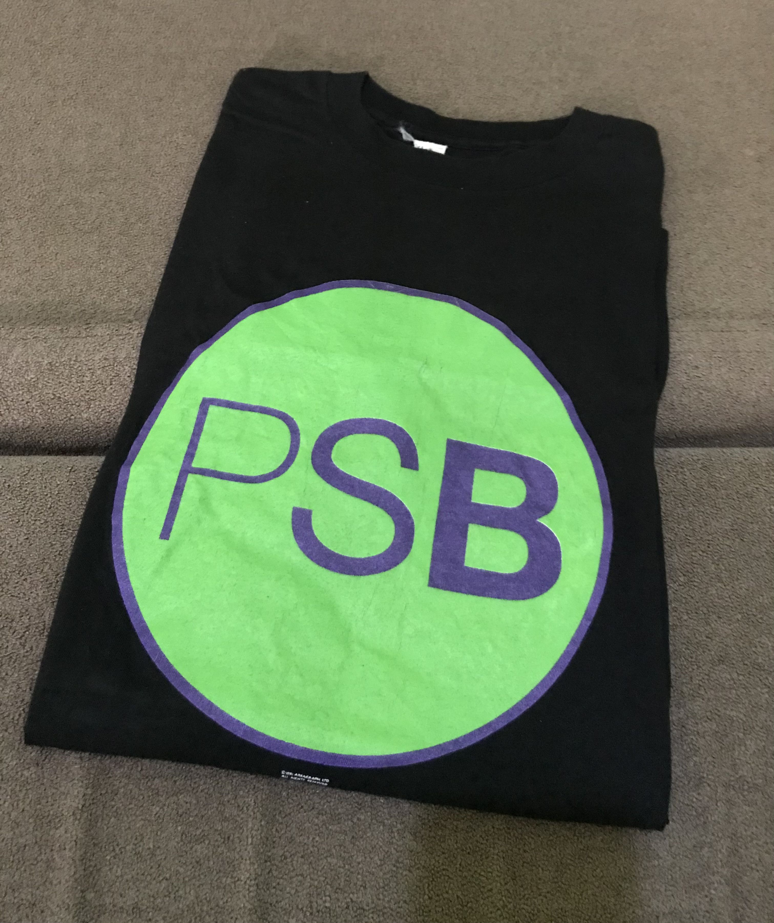 Vintage Vintage Pet Shop Boys Performance Tour 1991 Shirt PSB Size US XL / EU 56 / 4 - 1 Thumbnail
