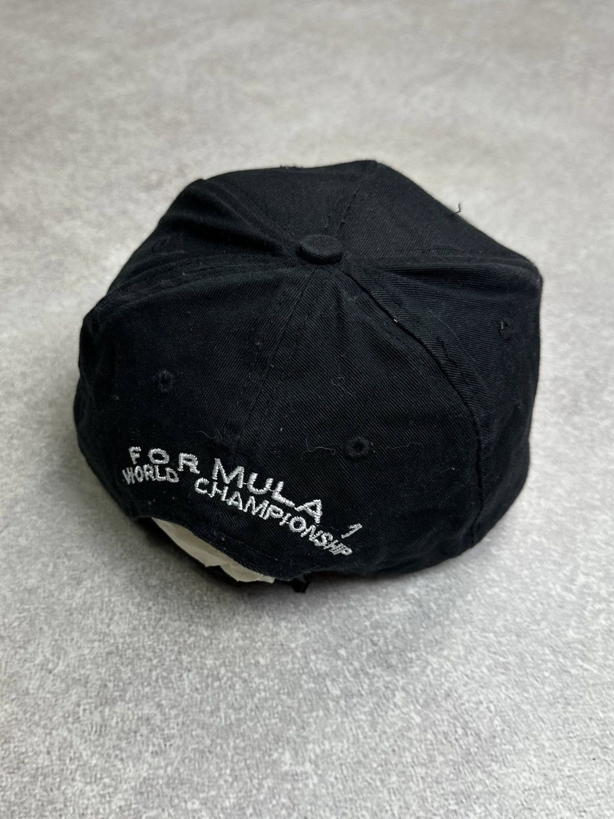 Formula 1 Vintage Formula One Embroidery Y2K Cap Os Size ONE SIZE - 4 Thumbnail