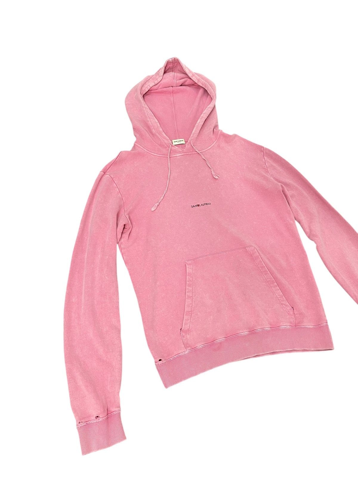 Saint Laurent Paris Hoodie Saint Laurent Paris Distress 6🟩7 j Size US M / EU 48-50 / 2 - 3 Thumbnail
