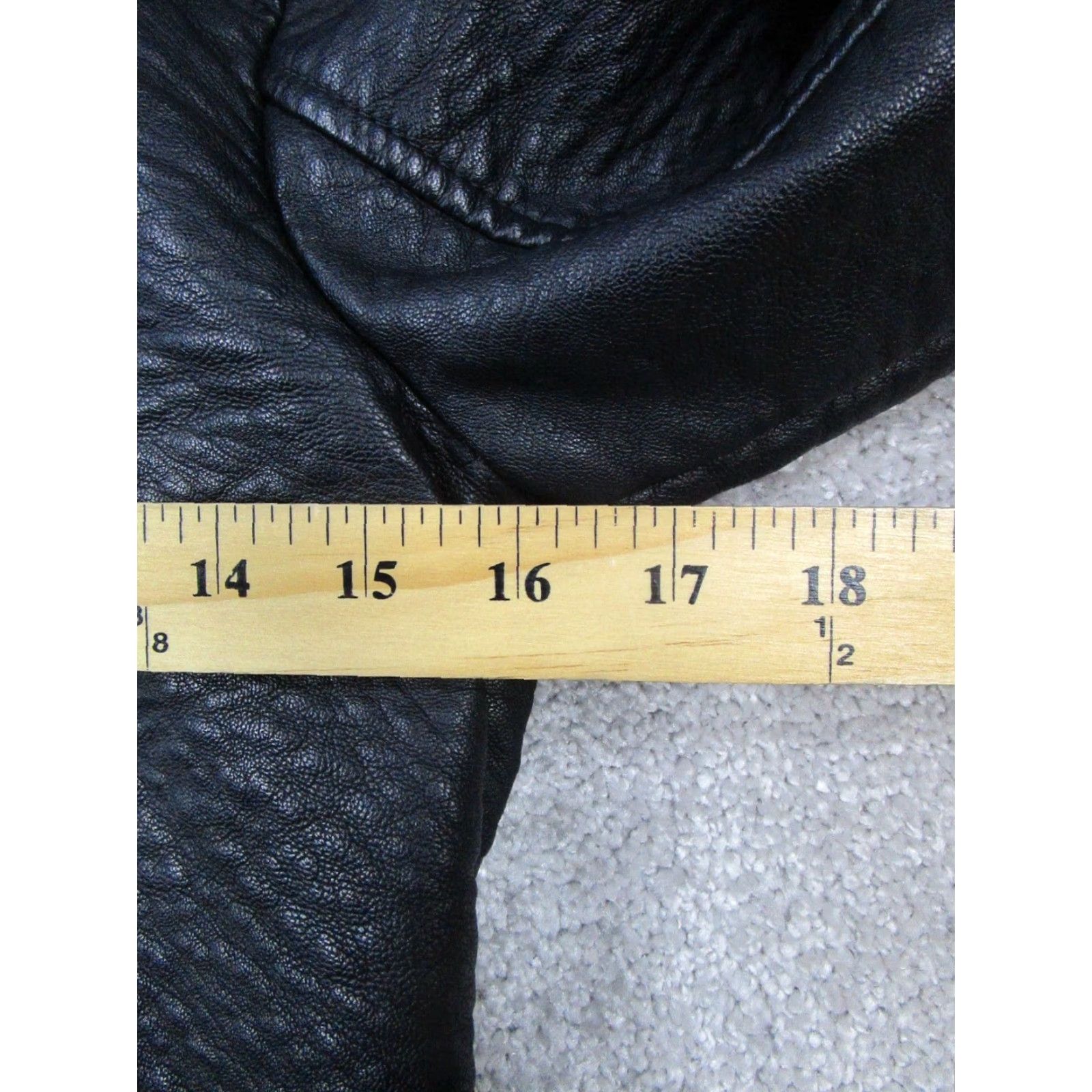 Abercrombie & Fitch Abercrombie & Fitch Jacket Womens Small Black Faux Leather Full Zip Motorcycle Jacket Womens S Black Faux Leather Full Zip Size S / US 4 / IT 40 - 6 Thumbnail
