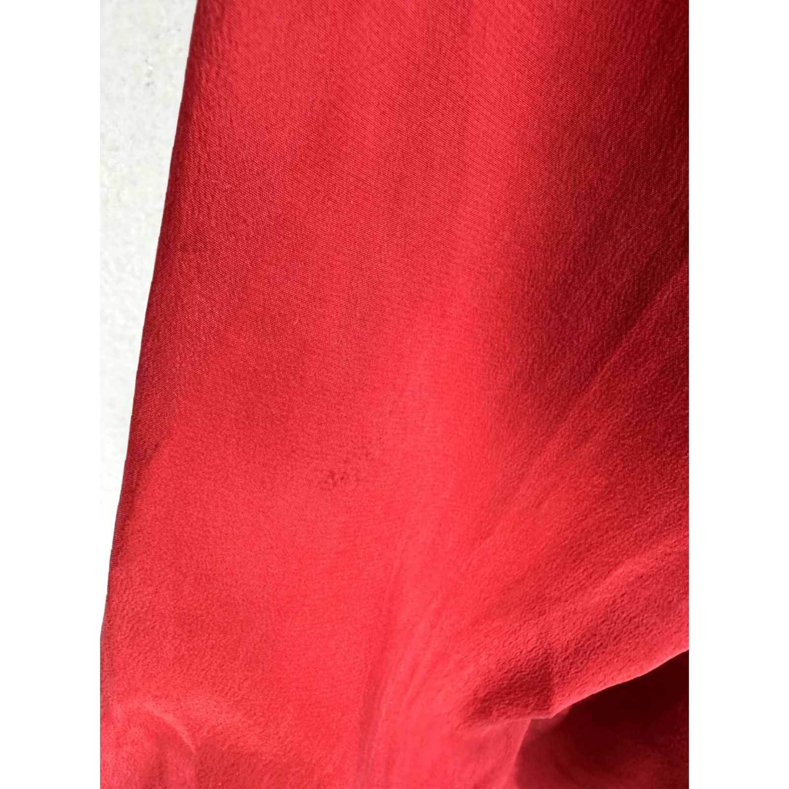 Diane von Furstenberg VINTAGE Diane von Furstenberg Red Silk Blazer Shirt Top Embroidered Sz S Dressy Party/Cocktail Blouse Womens Shirt Embroidered Red DVF Silk Blazer Size S / US 4 / IT 40 - 7 Thumbnail