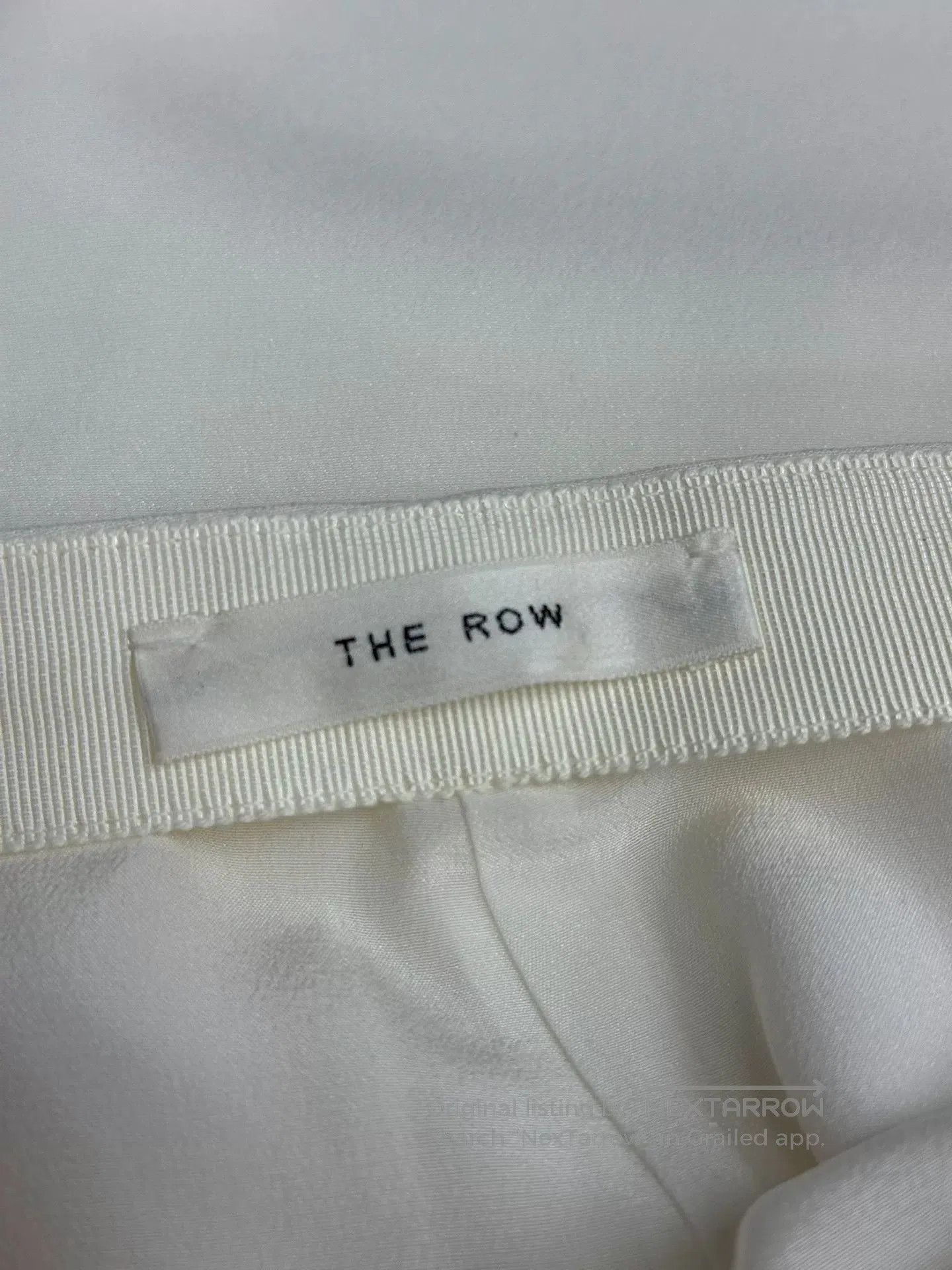 The Row The Row White Wide-Leg Casual Pants. Size US 26 / EU 42 - 3 Thumbnail