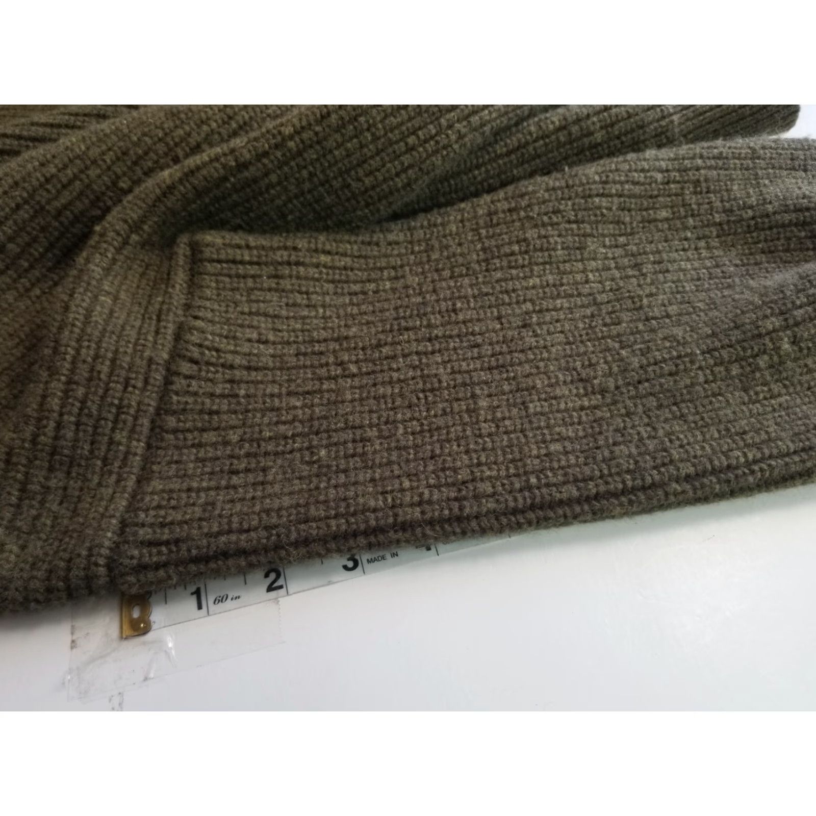 Madewell Madewell Sweater Womens XS Brown Wool Pullover Vneck Stretch Long Sleeve Size XS / US 0-2 / IT 36-38 - 7 Thumbnail