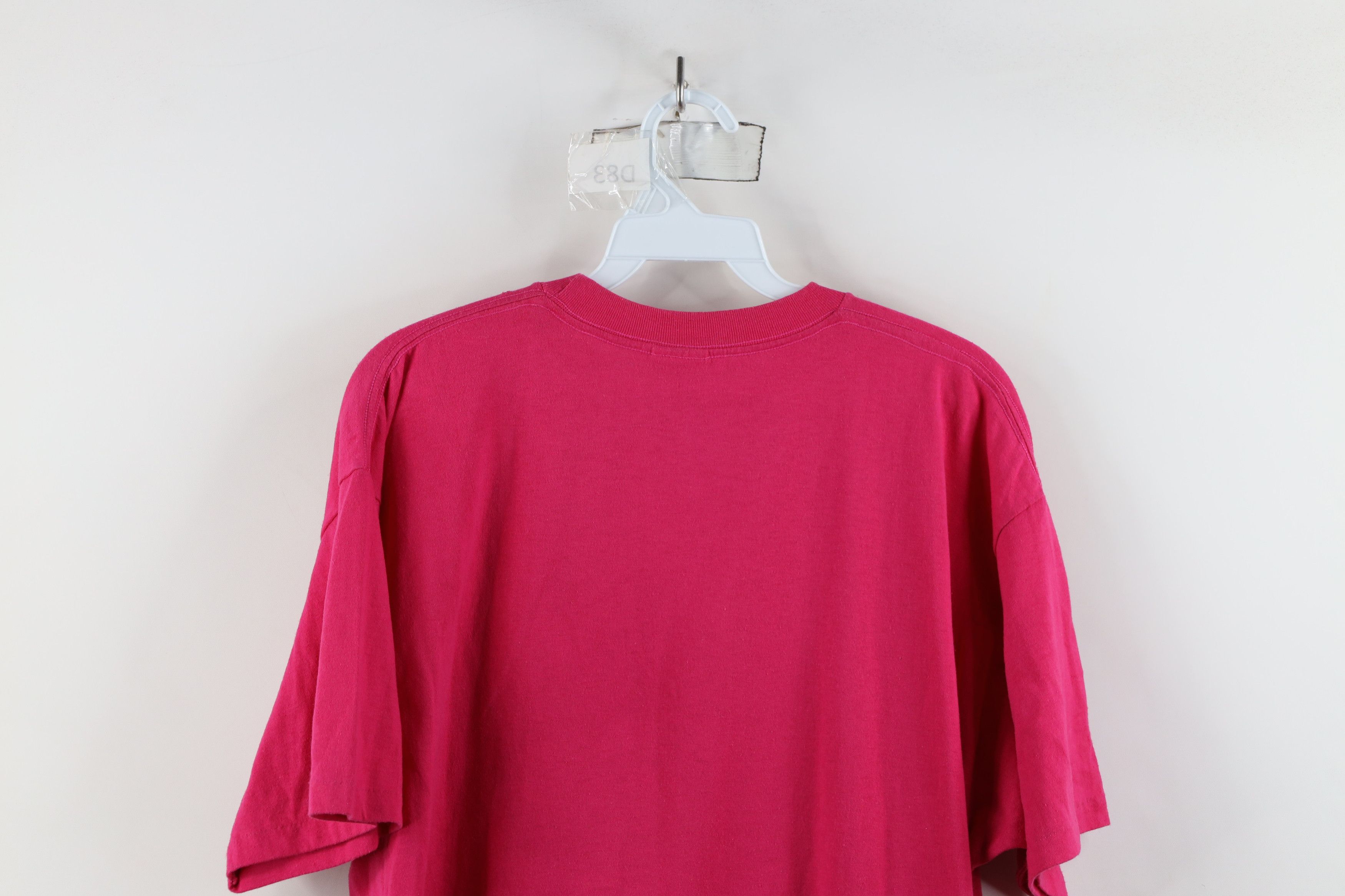 Vintage Vintage 90s Streetwear Ski Club Waterski T-Shirt Pink USA Size XL / US 12-14 / IT 48-50 - 13 Thumbnail