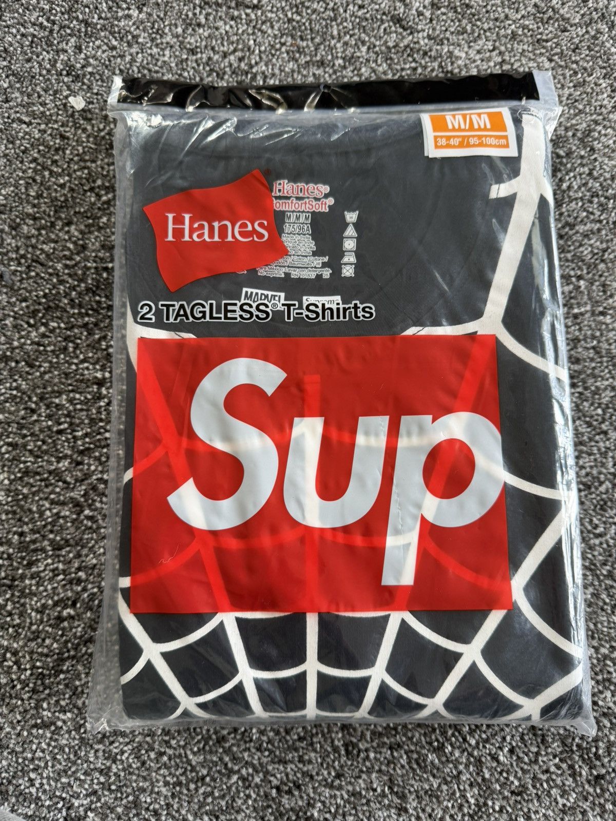Supreme Supreme Hanes Spider-Man Tagless Tees Size US M / EU 48-50 / 2 - 2 Thumbnail