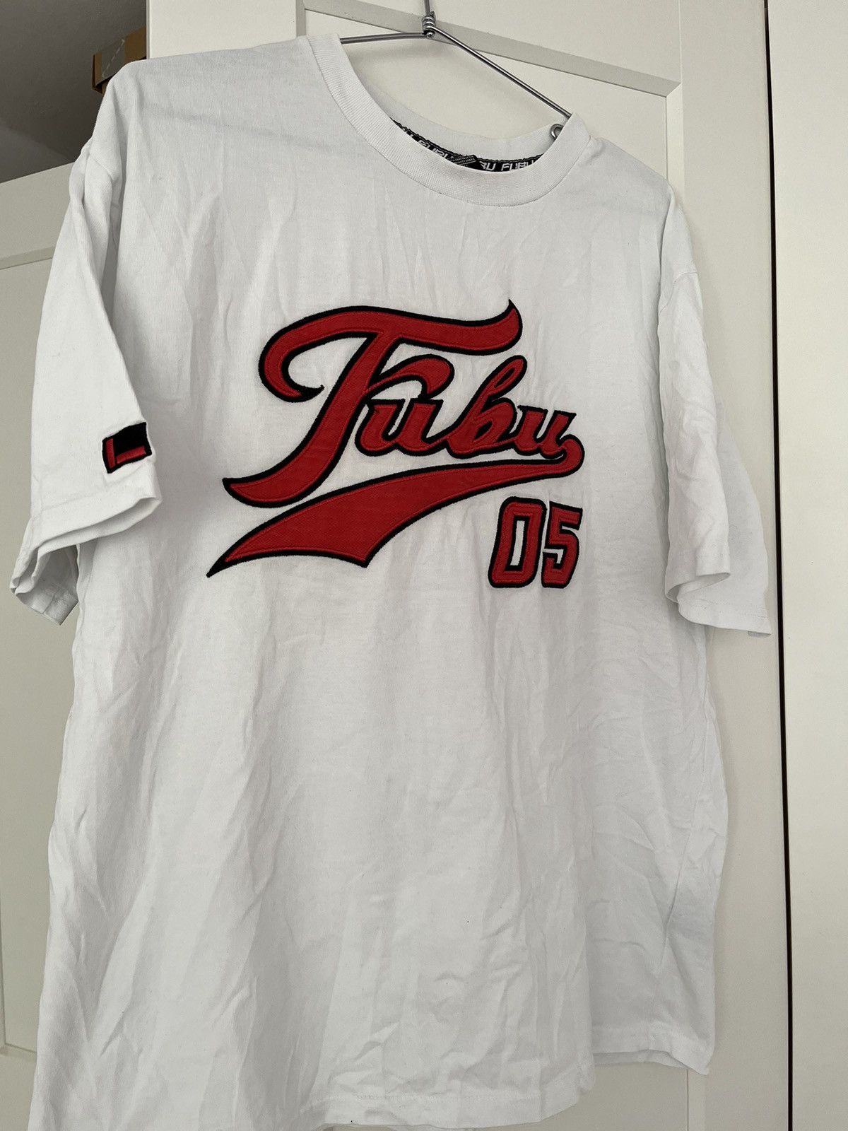 Fubu × Streetwear × Vintage Fubu vintage t shirt embroidered