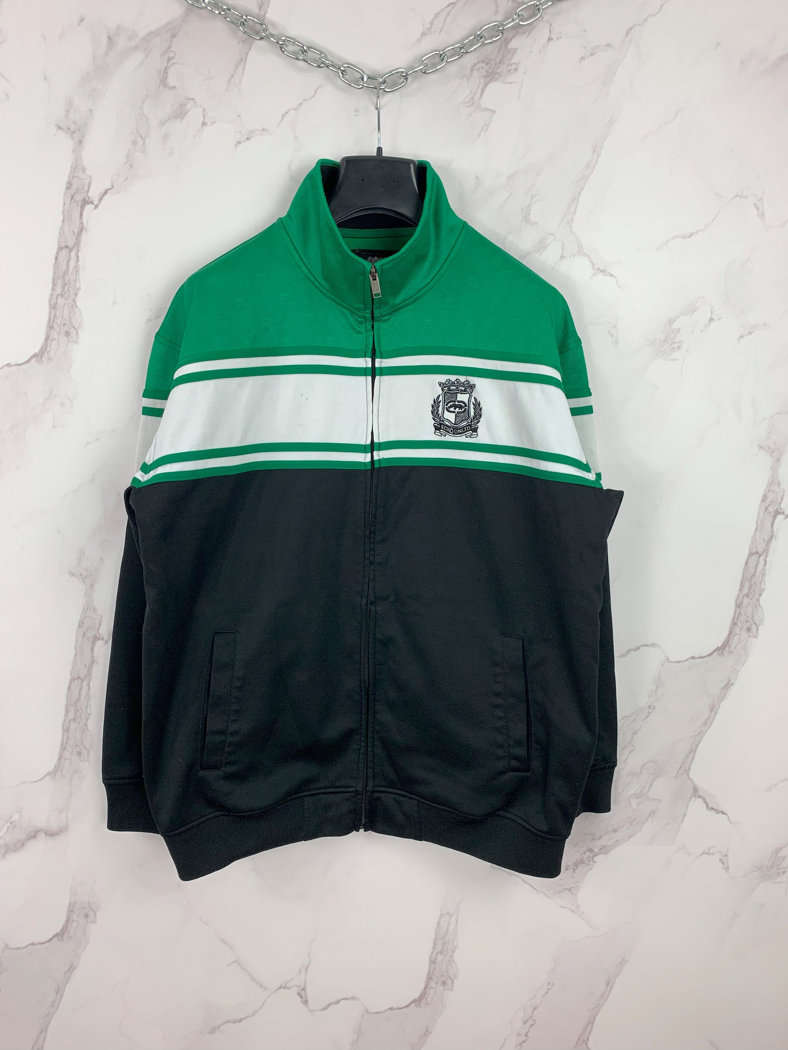 Ecko Unltd. Ecko Unlimited Monogram Track Jacket Streetwear Size XL Size US XL / EU 56 / 4 - 1 Thumbnail