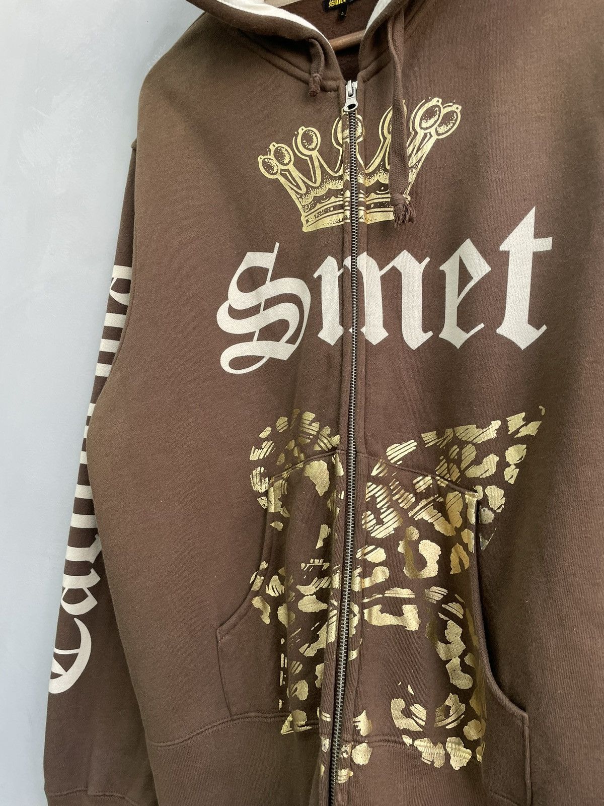 Christian Audigier Ed Hardy by christian Audigier over print hoodie y2k Size US L / EU 52-54 / 3 - 6 Thumbnail