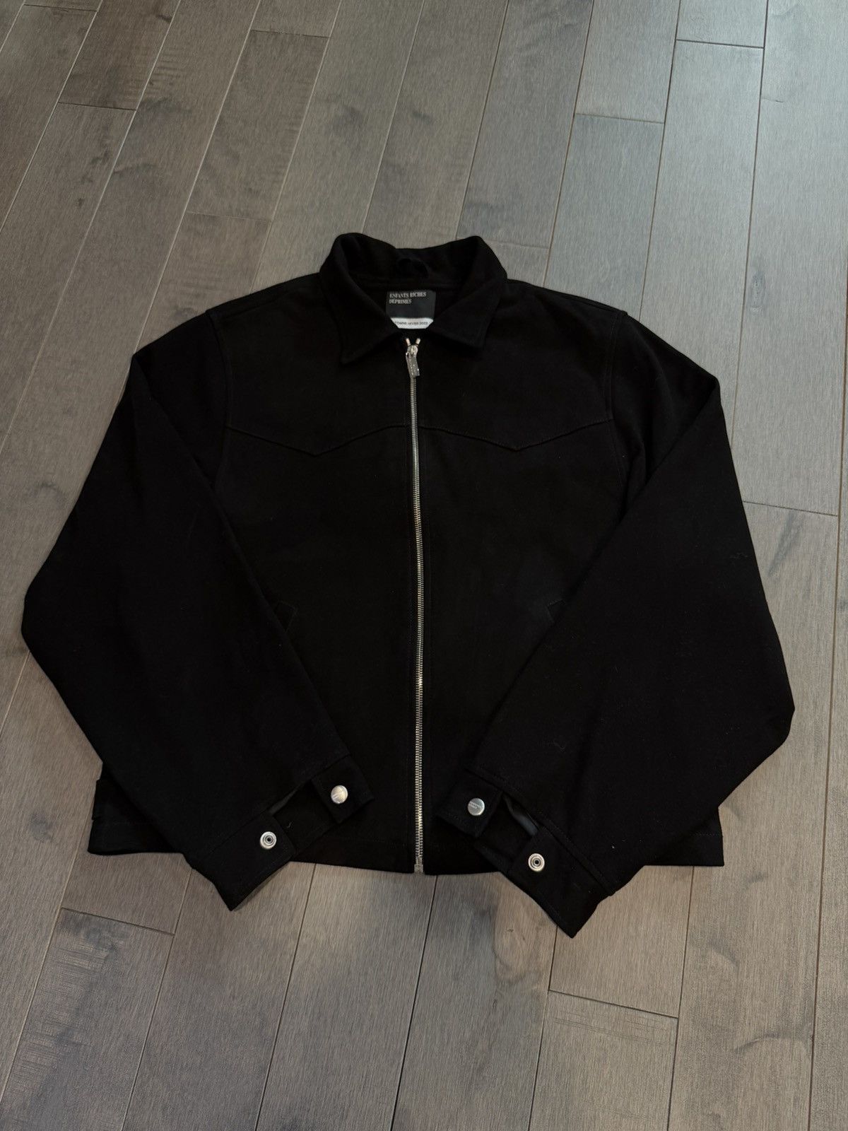 Enfants Riches Deprimes ENFANTS RICHES DÉPRIMÉS Suede Leather Western Jacket Jacket Size US XXL / EU 58 / 5 - 1 Thumbnail