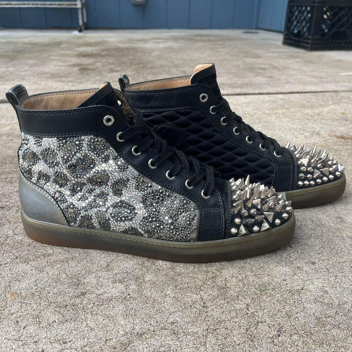 Christian Louboutin Christian Louboutin High Tops Size US 8.5 / EU 41-42 - 1 Thumbnail