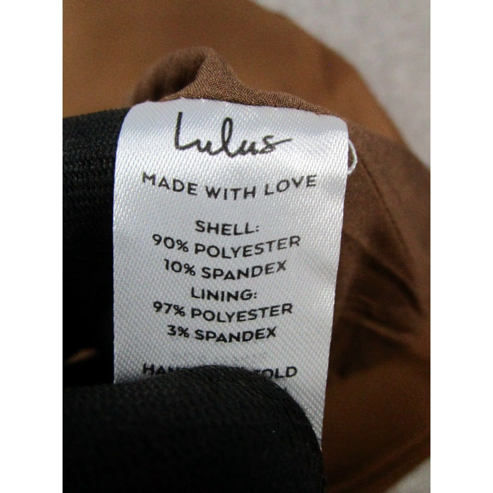 Lulus Lulus Jacket Womens Medium Brown Full Zip Size M / US 6-8 / IT 42-44 - 4 Thumbnail