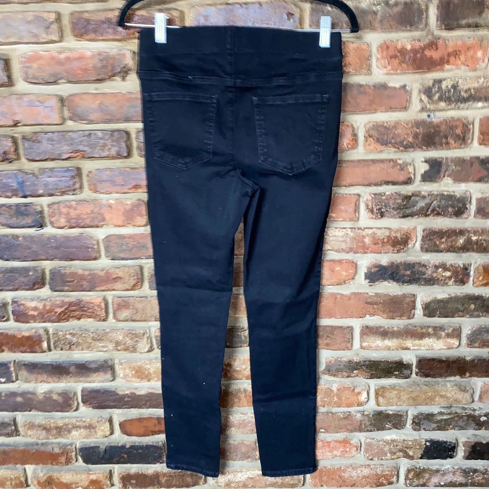 NYDJ Not Your Daughter's Jeans Black Denim Pull-On Small 0-2-4 Size 26" / US 2 / IT 38 - 6 Thumbnail