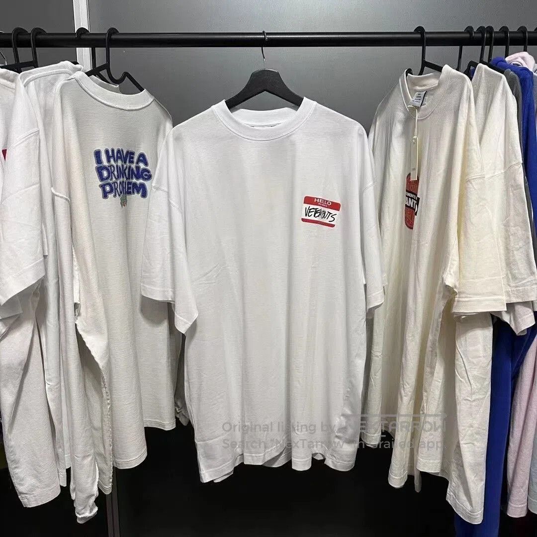 Vetements New Vetements Short Sleeve T. Size US M / EU 48-50 / 2 - 3 Thumbnail