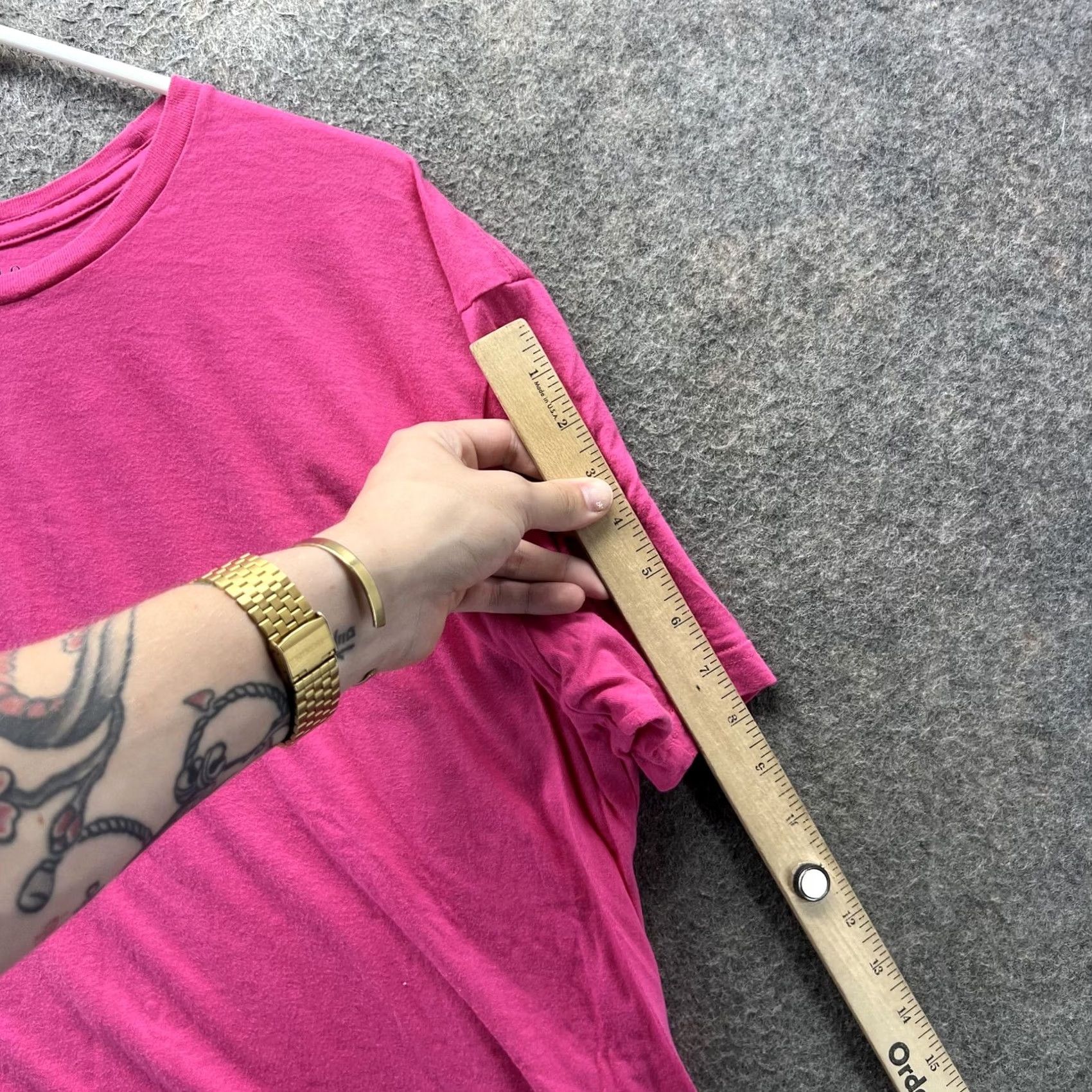 Polo Ralph Lauren Polo Ralph Lauren Shirt Mens Large Pink Classic Fit Cotton Crewneck Tee Size US L / EU 52-54 / 3 - 4 Thumbnail