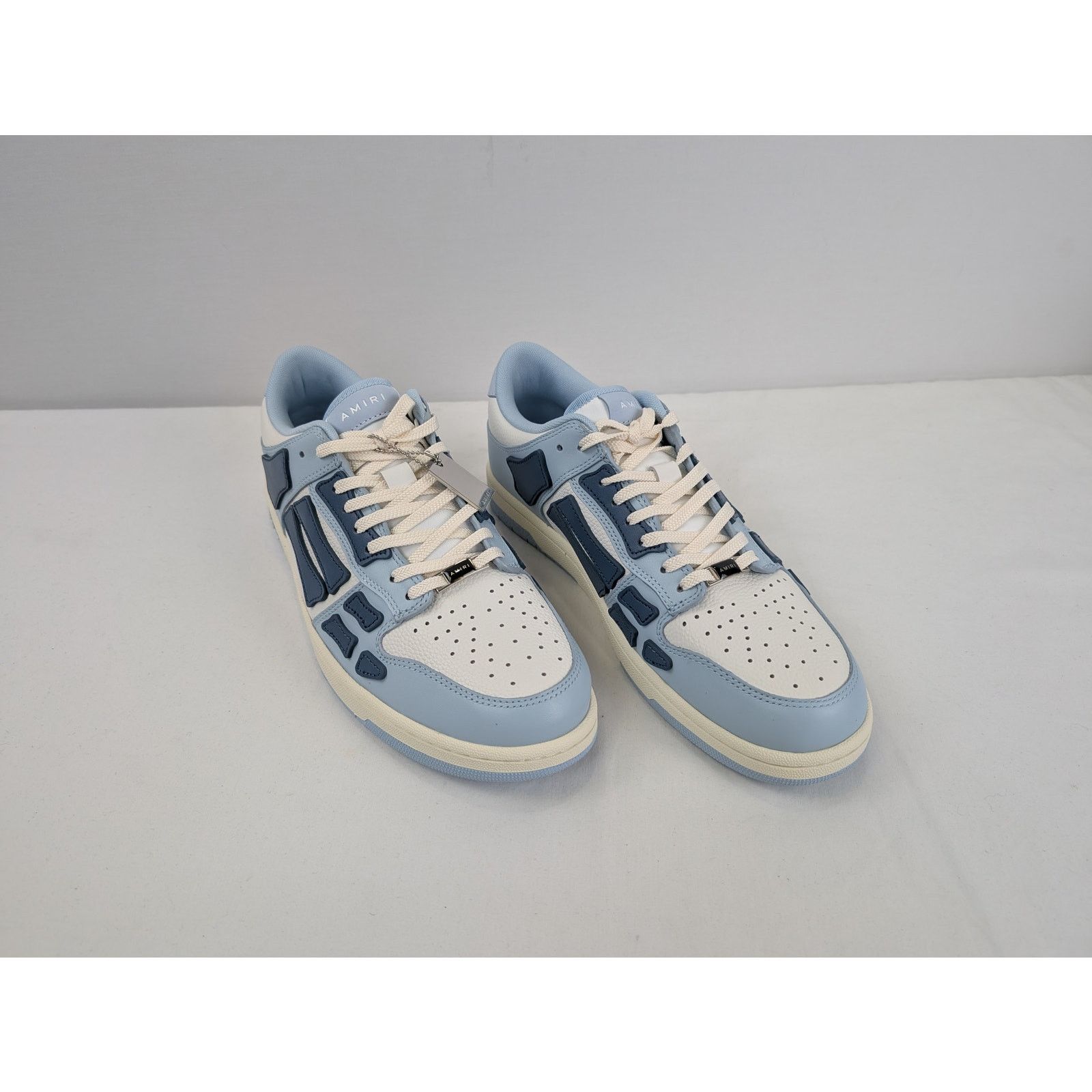 Amiri o1rshd1 Skel Top Low / Skeleton Low Top Sneakers Baby Blue Size US 12 / EU 45 - 6 Thumbnail