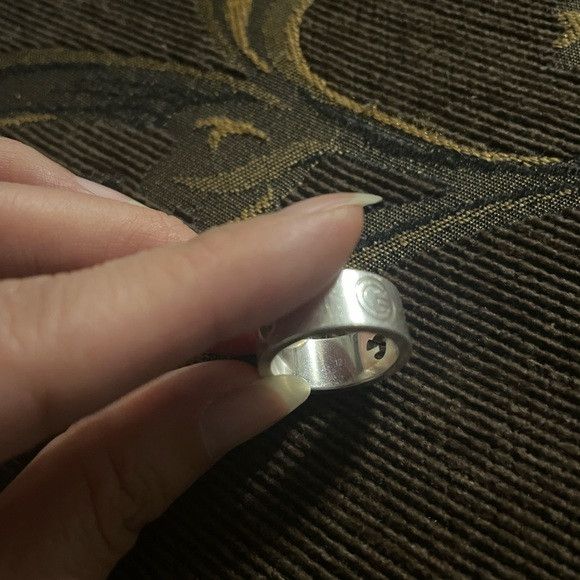 Gucci GUCCI STENCILED CUT-OUT G RING Size ONE SIZE - 7 Thumbnail