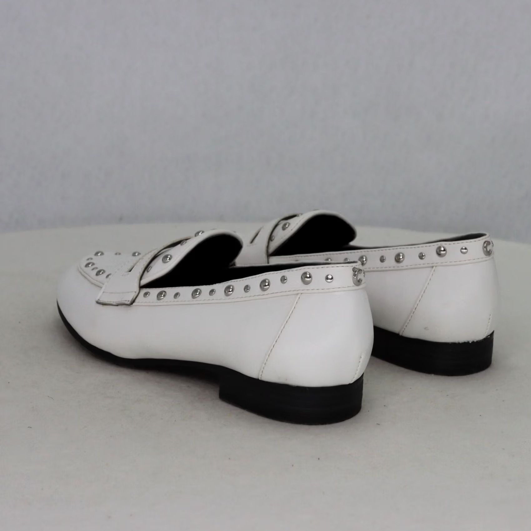 Sam Edelman Circus by Sam Edelman Harlee Studded Loafers White WOMENS Size 7.5 Size US 8 / IT 38 - 6 Thumbnail