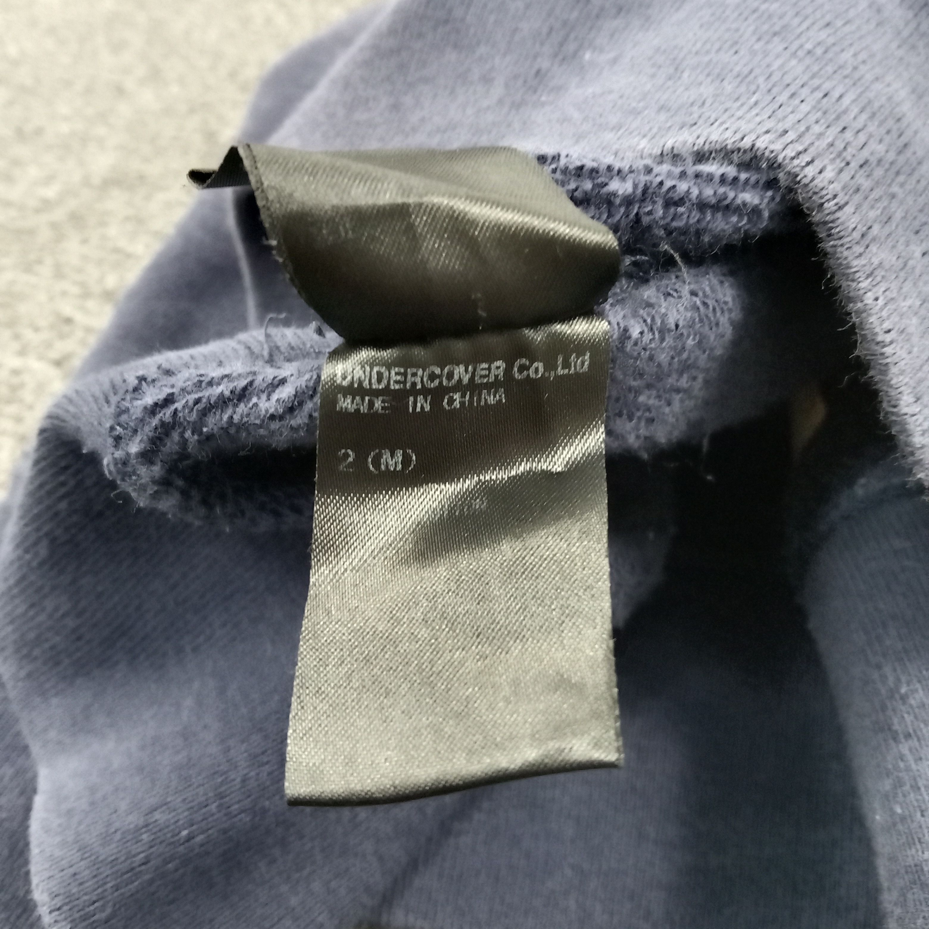 Jun Takahashi × Undercover × Vintage Undercover by Jun Takahashi Japanese Brand Sweatshirt Size US L / EU 52-54 / 3 - 8 Thumbnail