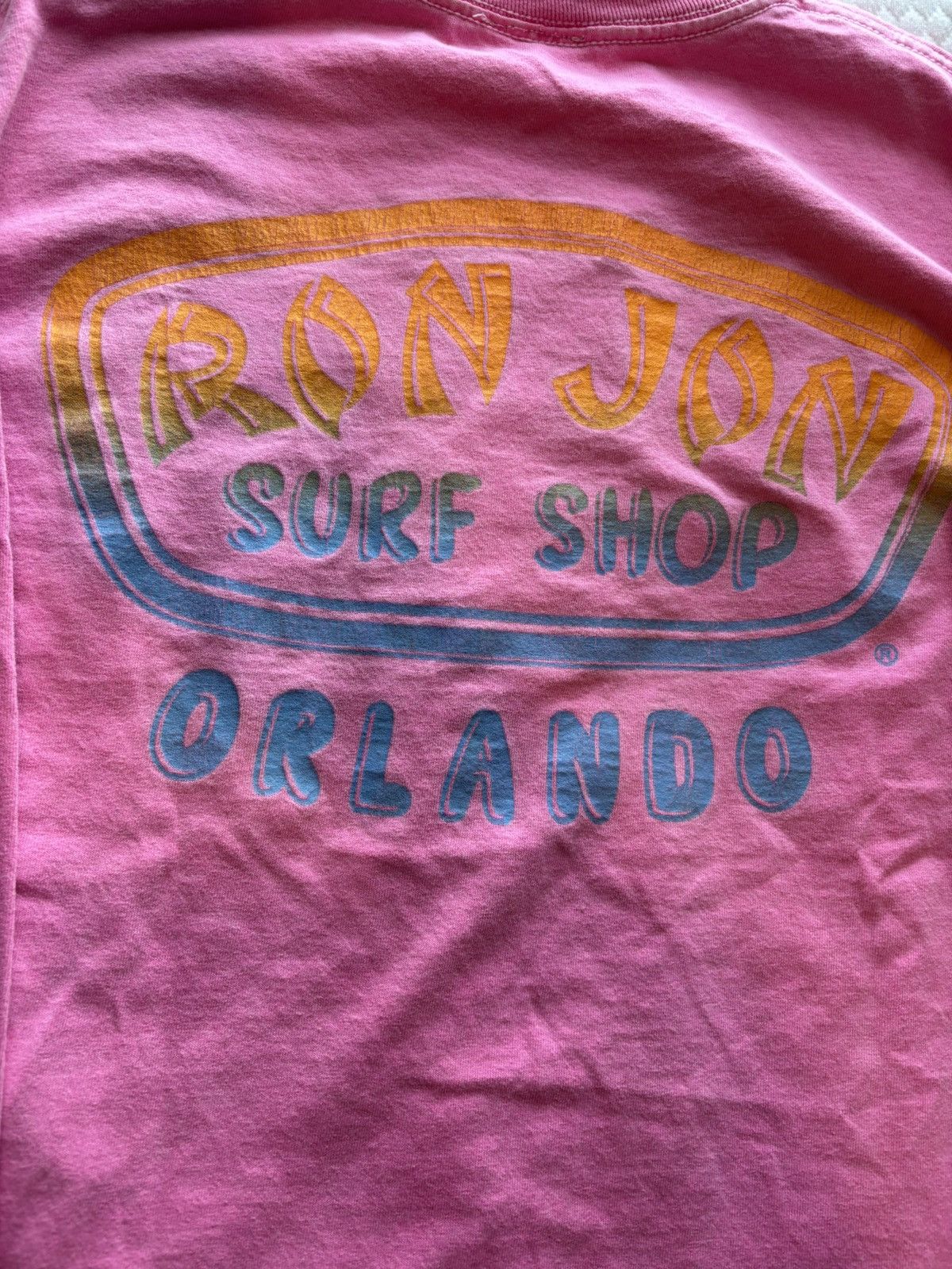 Japanese Brand × Ron Jon Surf Shop × Vintage Vintage y2k Ron Jon surf shop pink long sleeve Size US M / EU 48-50 / 2 - 6 Thumbnail