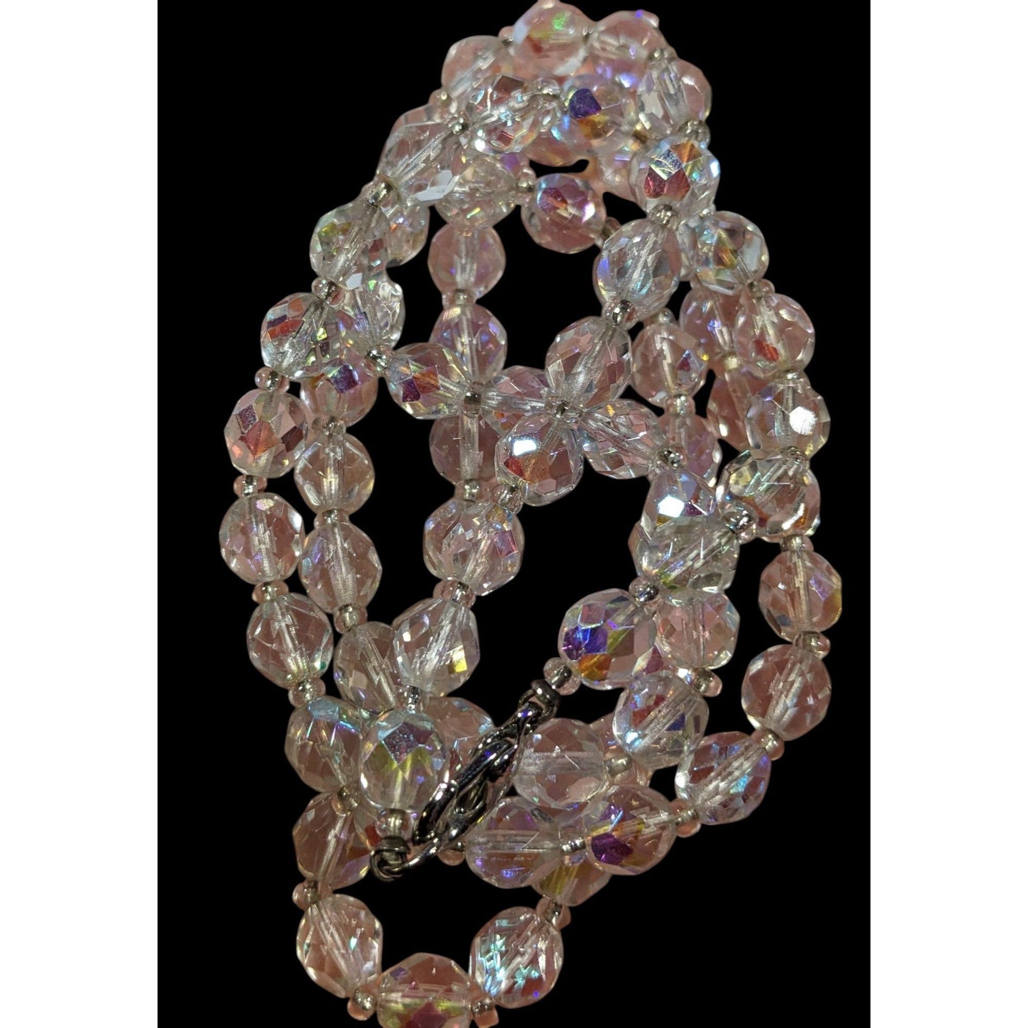 Other Whimsical Elegant Aurora Borealis Crystal Glass Beaded Neckl Size ONE SIZE - 7 Thumbnail