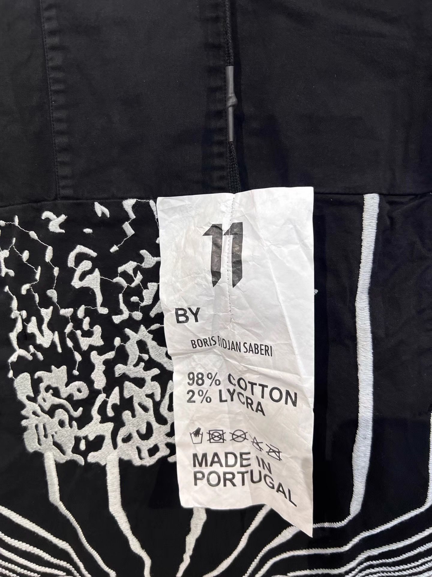 11 By Boris Bidjan Saberi 11by BBS S1B Embroidered Overshirt K35 Size US S / EU 44-46 / 1 - 6 Thumbnail
