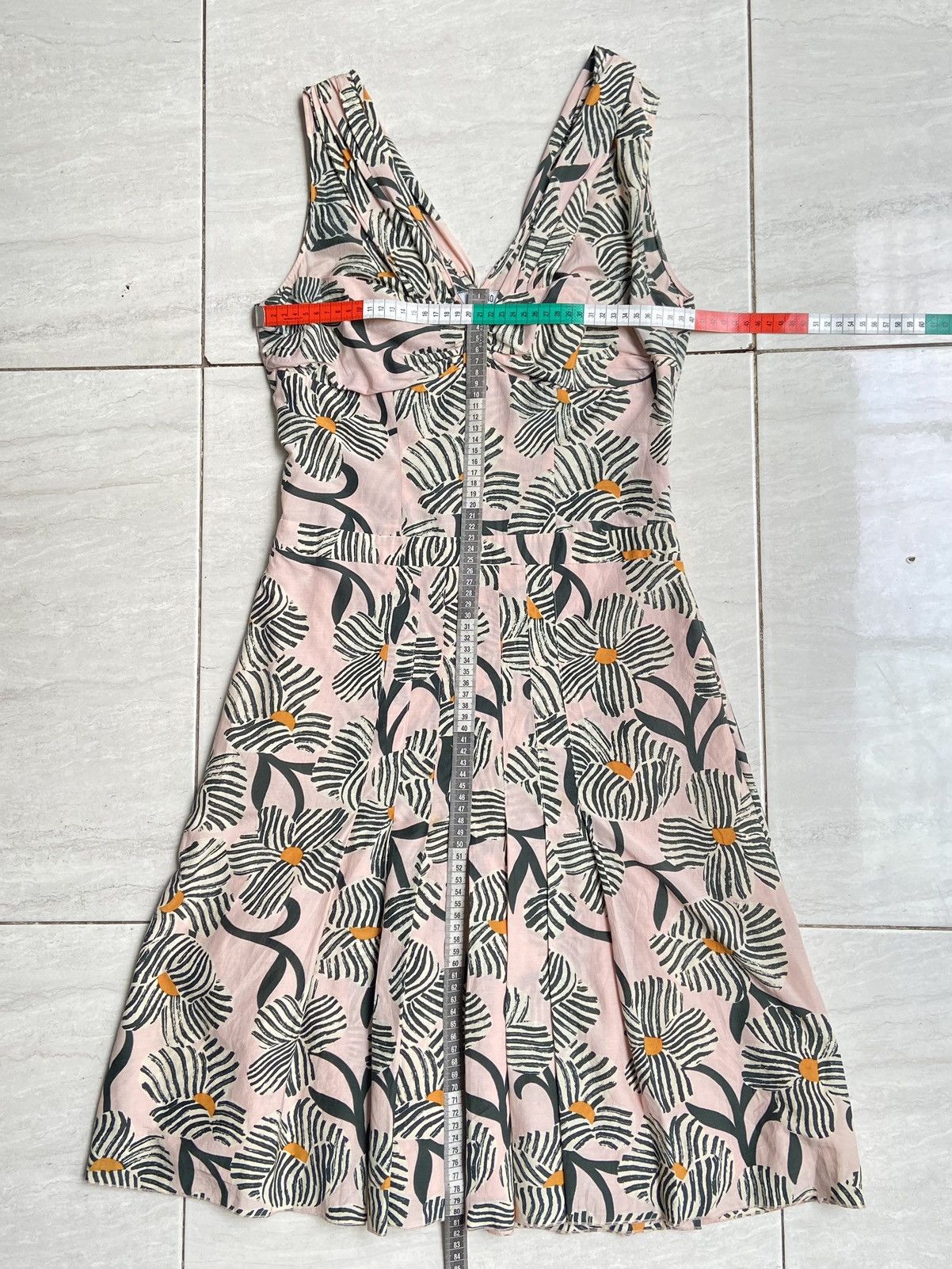 Moschino MOSCHINO Motive Midi Dress Size XS / US 0-2 / IT 36-38 - 8 Thumbnail