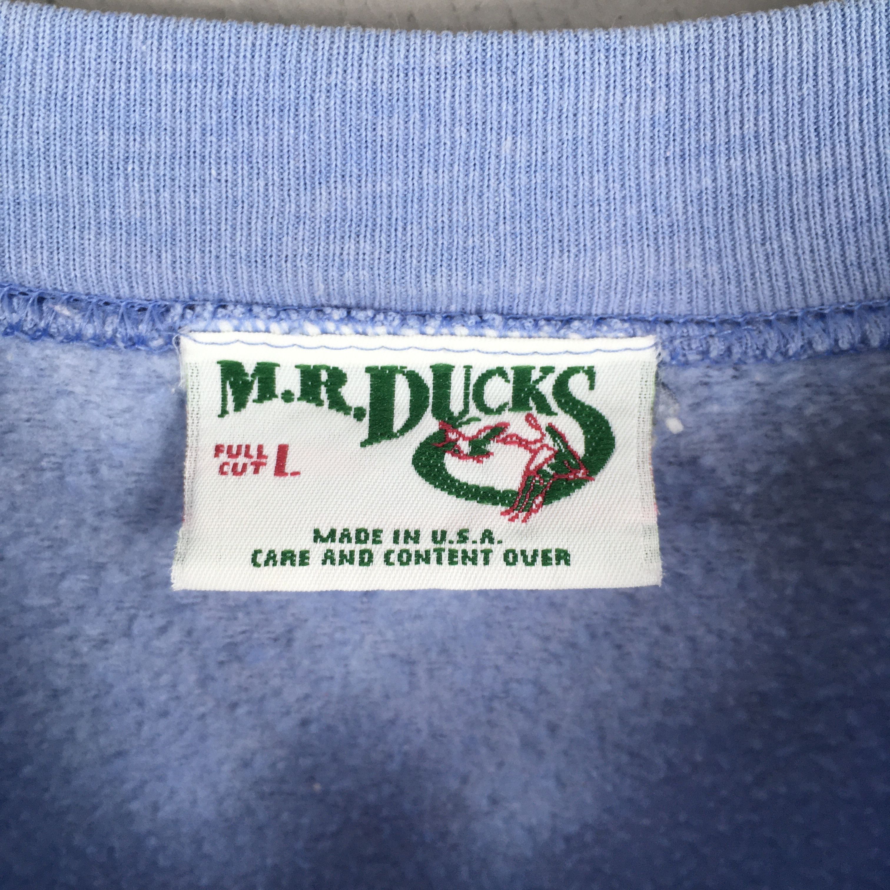 Habitat × Vintage Vintage M.R. Duck Maryland Blue Sweatshirt Large Size US L / EU 52-54 / 3 - 5 Thumbnail
