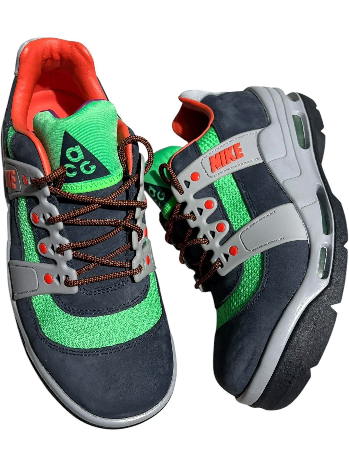 Nike 2008 Nike ACG Air Max Superdome Low Sneaker Boot Gray Green Size US 9 / EU 42 - 2 Thumbnail