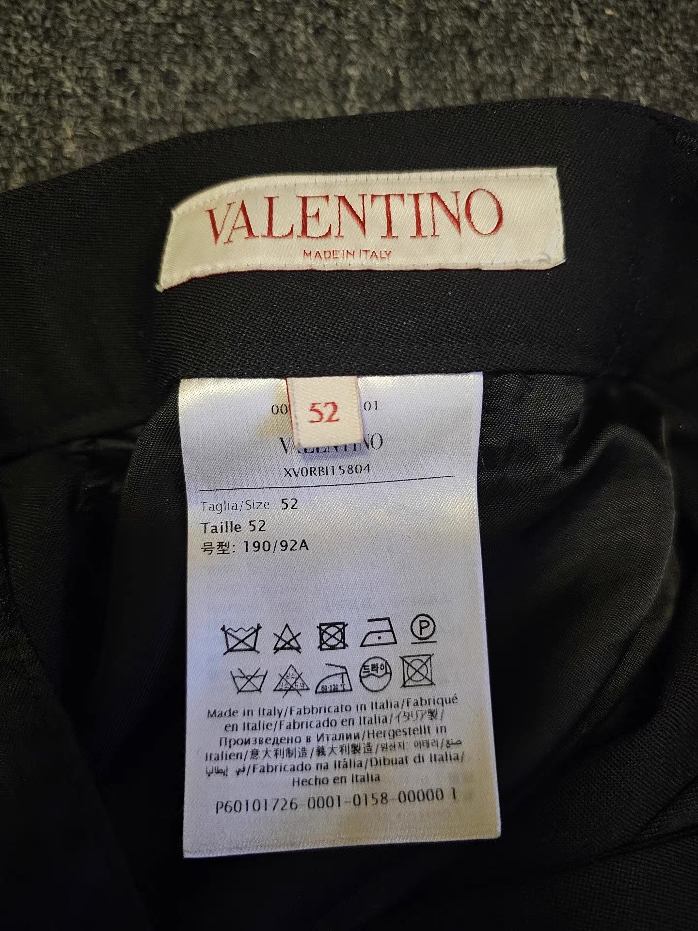 Valentino Valentino Men's Wool Trousers, Q4 Size US 38 / EU 54 - 4 Thumbnail