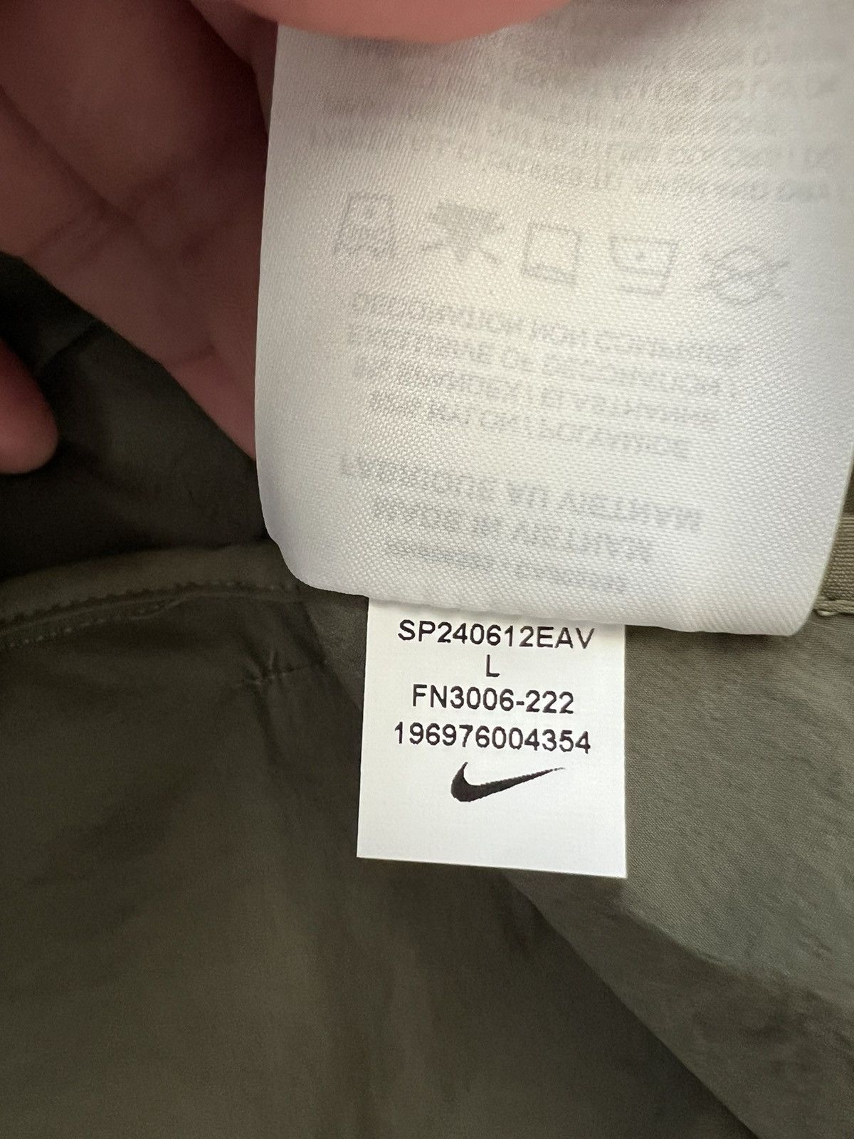 Nike Nike APS Repel Versatile Bomber Jacket Olive Green Size US L / EU 52-54 / 3 - 12 Thumbnail