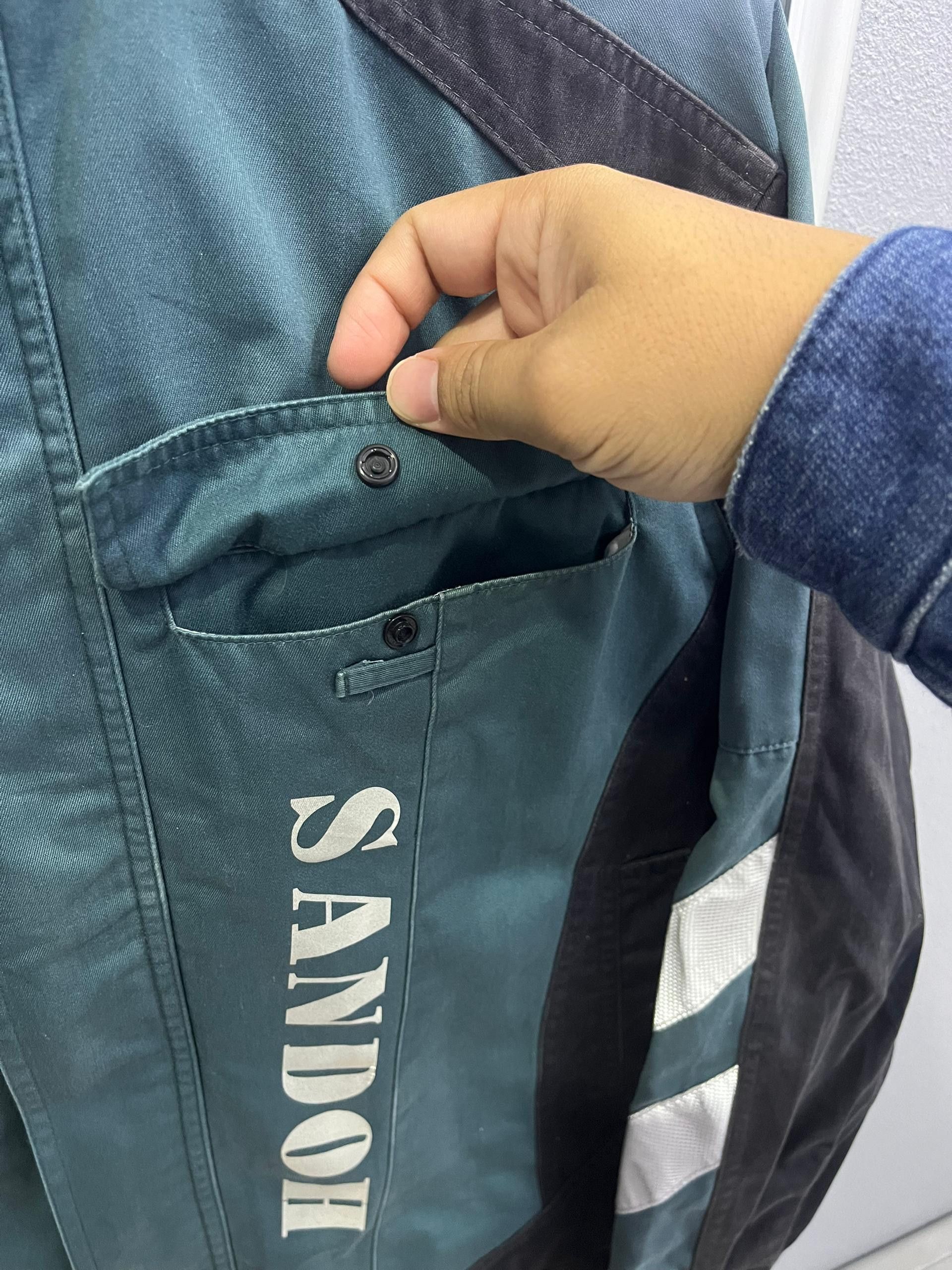 Japanese Brand Andare Schietti Evolution Racing-Style Work Jacket Size US L / EU 52-54 / 3 - 8 Thumbnail