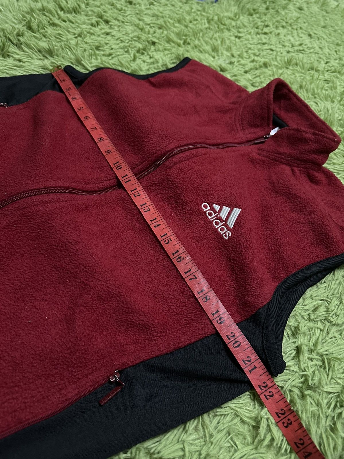 Adidas Adidas fleece vest streetwear Size US L / EU 52-54 / 3 - 7 Thumbnail