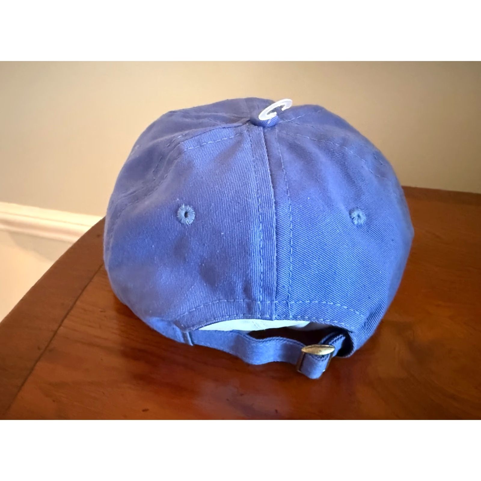 BMW BMW Logo Adjustable Blue Strapback Hat Cap USA Made Size ONE SIZE - 3 Thumbnail