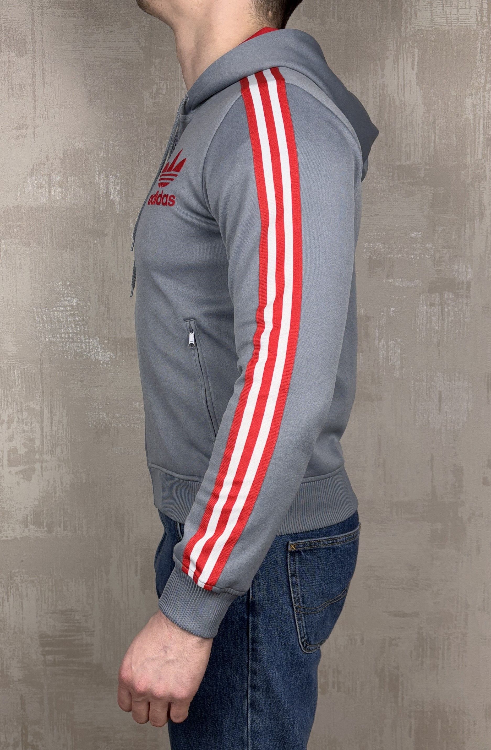 Adidas × Vintage Vintage Adidas Firebird Zip Hoodie Track Top Trefoil Size US S / EU 44-46 / 1 - 9 Thumbnail