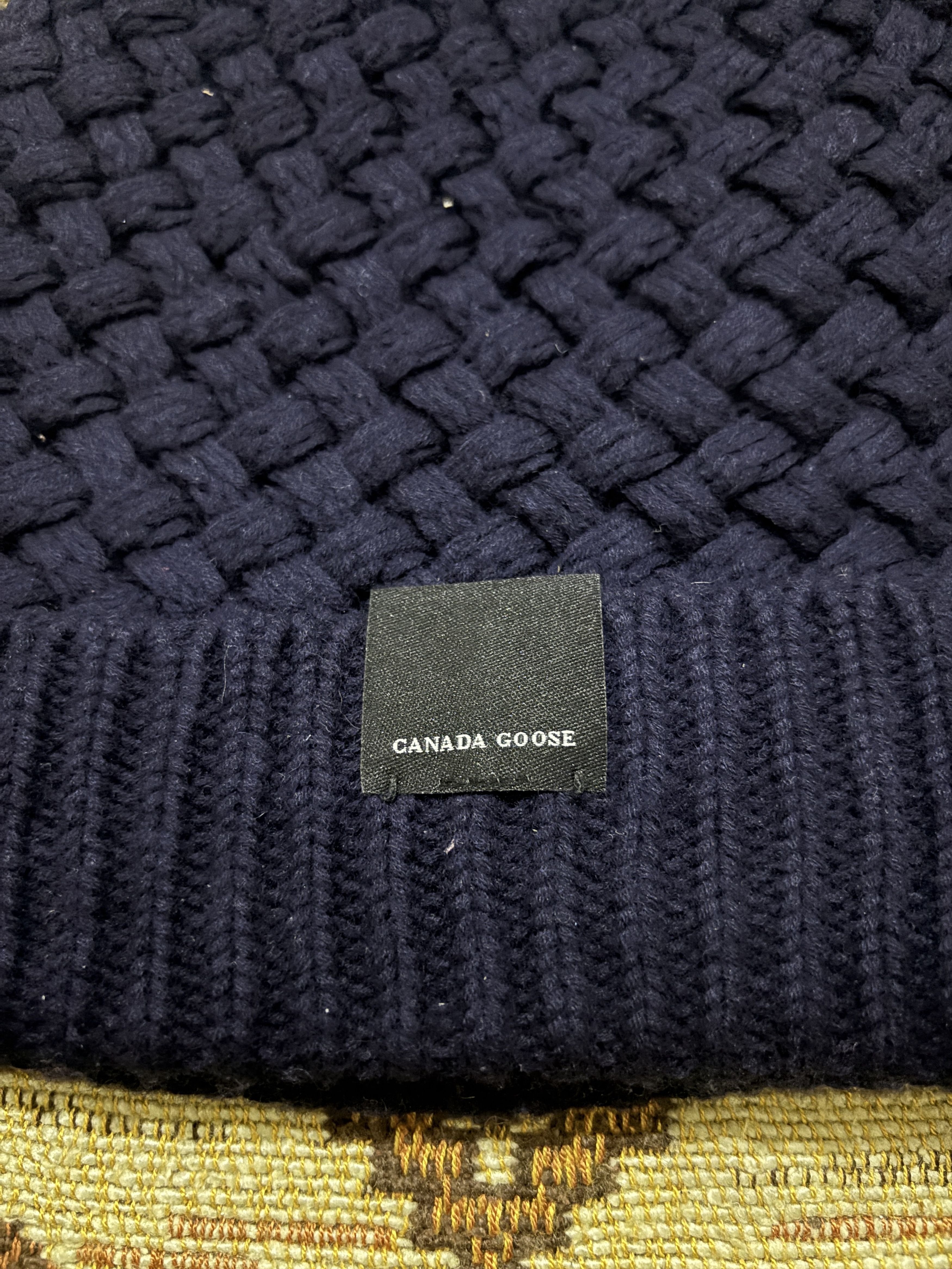 Canada Goose Canada Goose Logo Beanie One Size Size ONE SIZE - 6 Thumbnail