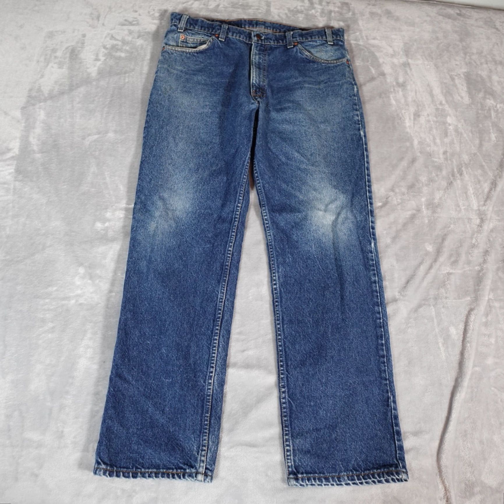 Levi's VINTAGE Levi's 506 Denim Jeans Mens 36 Regular Straight 90s Blue Size US 36 / EU 52 - 6 Thumbnail