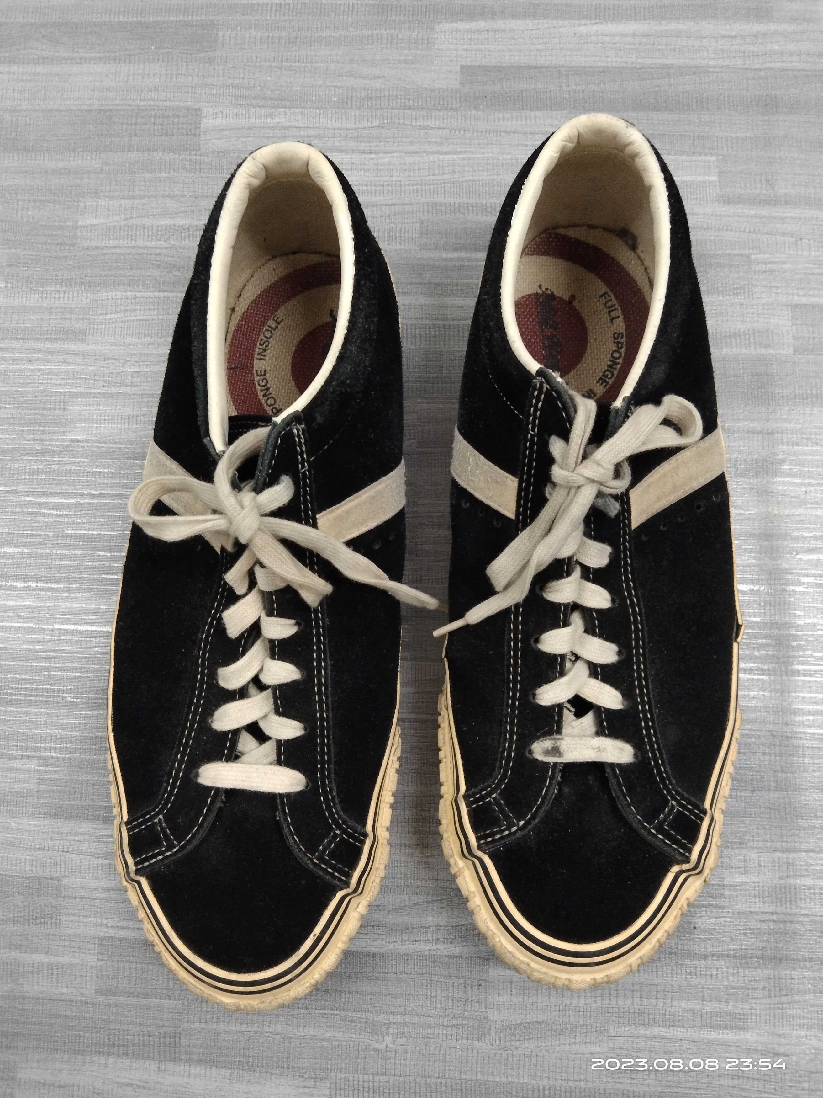 Leather × Vintage SUEDE LEATHER MILL REFF GALLOP SPECIAL EDITION Size US 8 / EU 41 - 3 Thumbnail