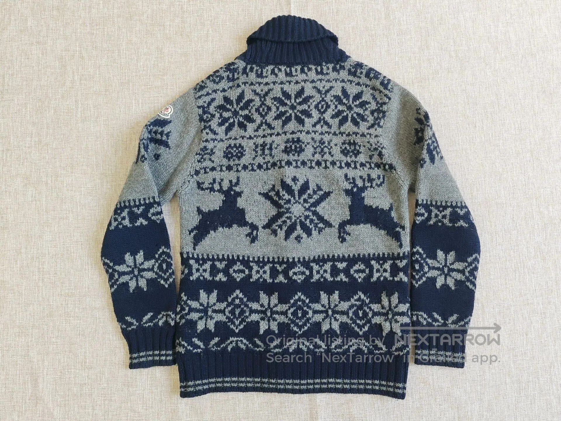 Moncler Moncler Men's Knit Cardigan Sweater. Size US M / EU 48-50 / 2 - 6 Thumbnail