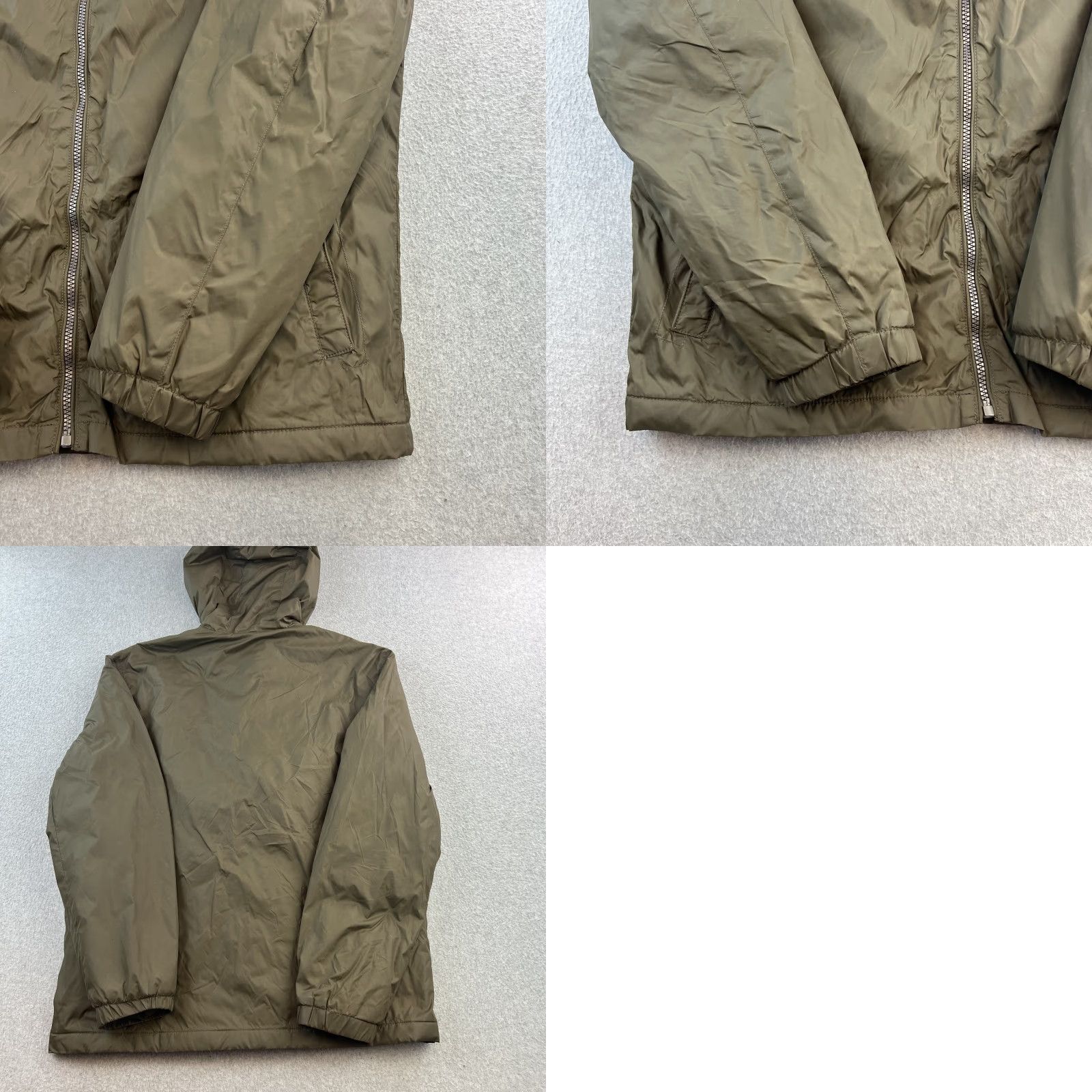 Lucky Brand Lucky Brand Jacket Mens L Green Hooded Full Zip Windbreaker Lightweight Coat Size US L / EU 52-54 / 3 - 8 Thumbnail