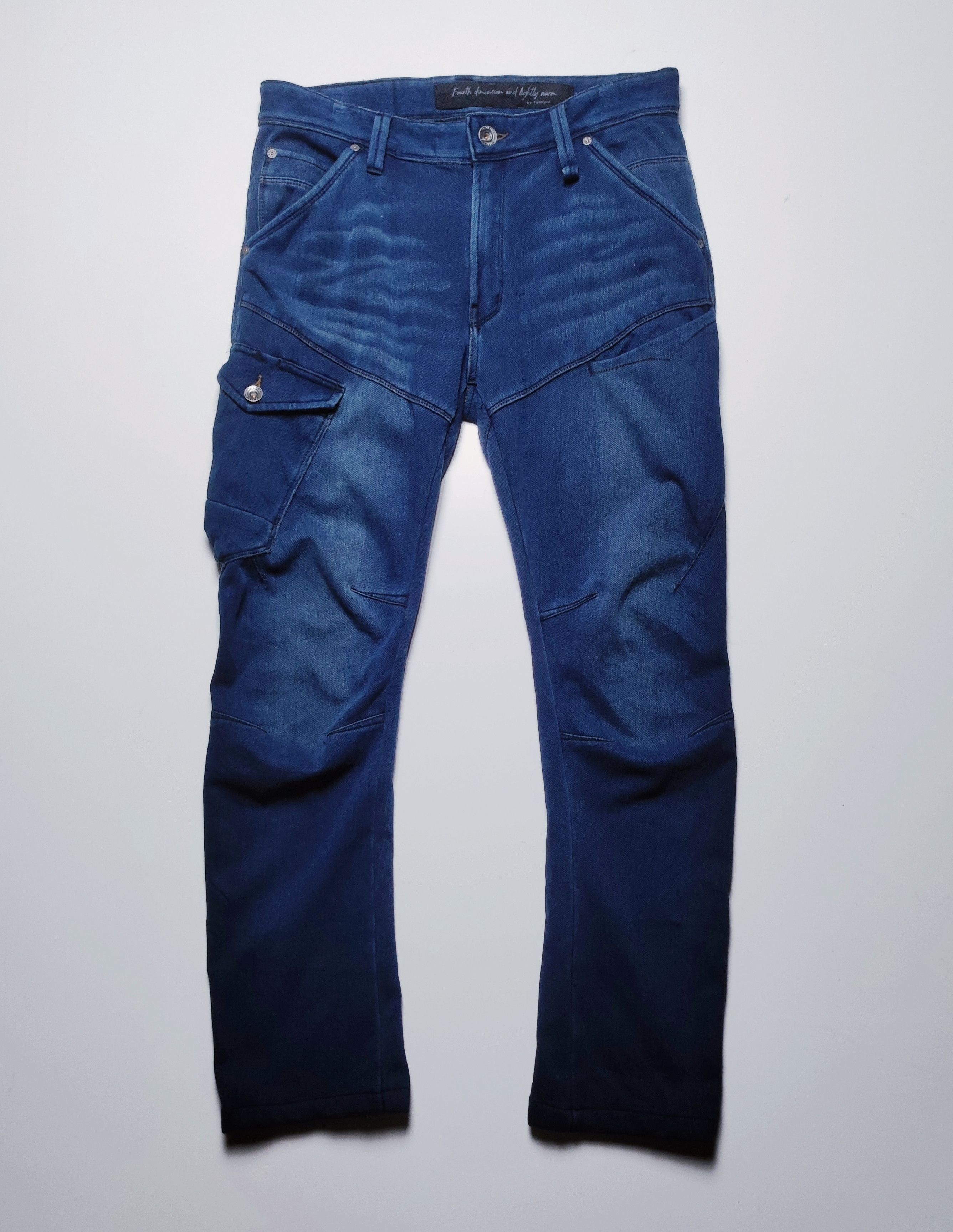 image of Workers Fieldcore Windproof Utility Workwear Cargo Pants in Blue, Men's (Size 33)