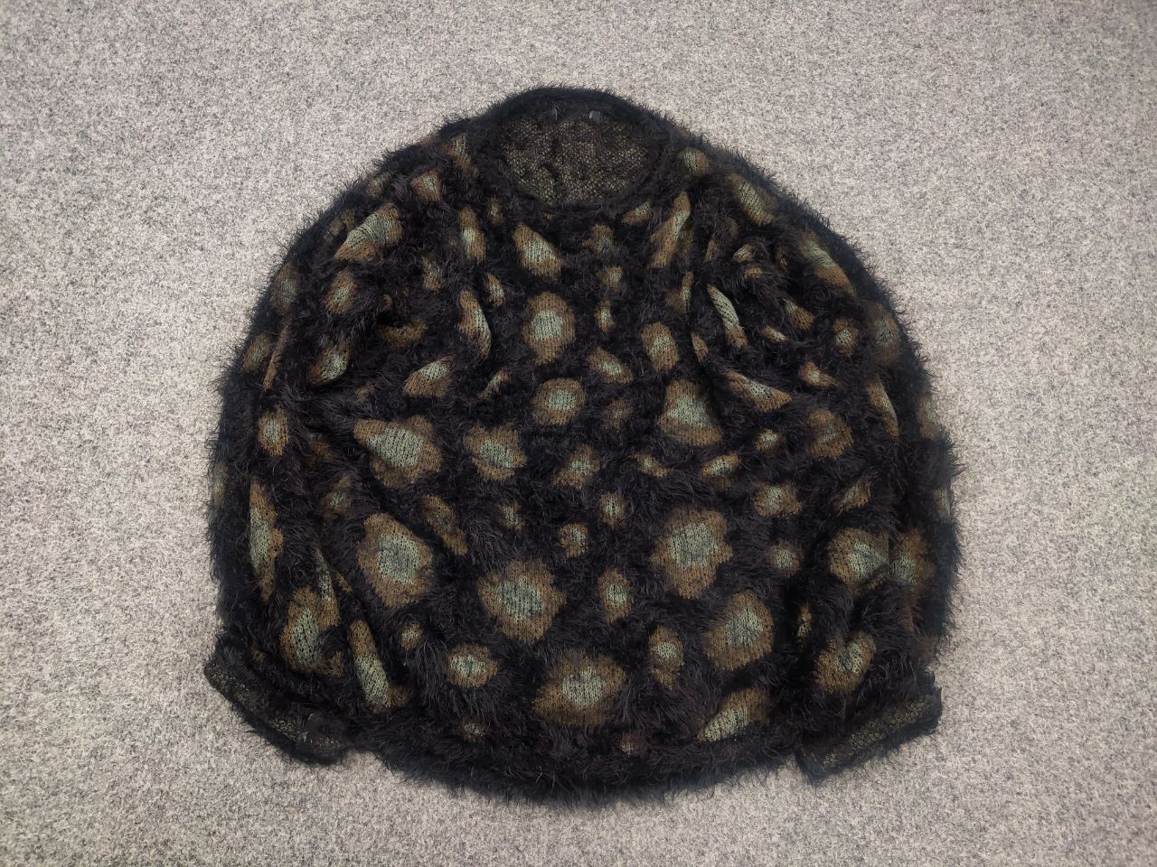 If Six Was Nine Vintage leopard Mohair Style Black Sweater Y2K hysteric Size US S / EU 44-46 / 1 - 3 Thumbnail