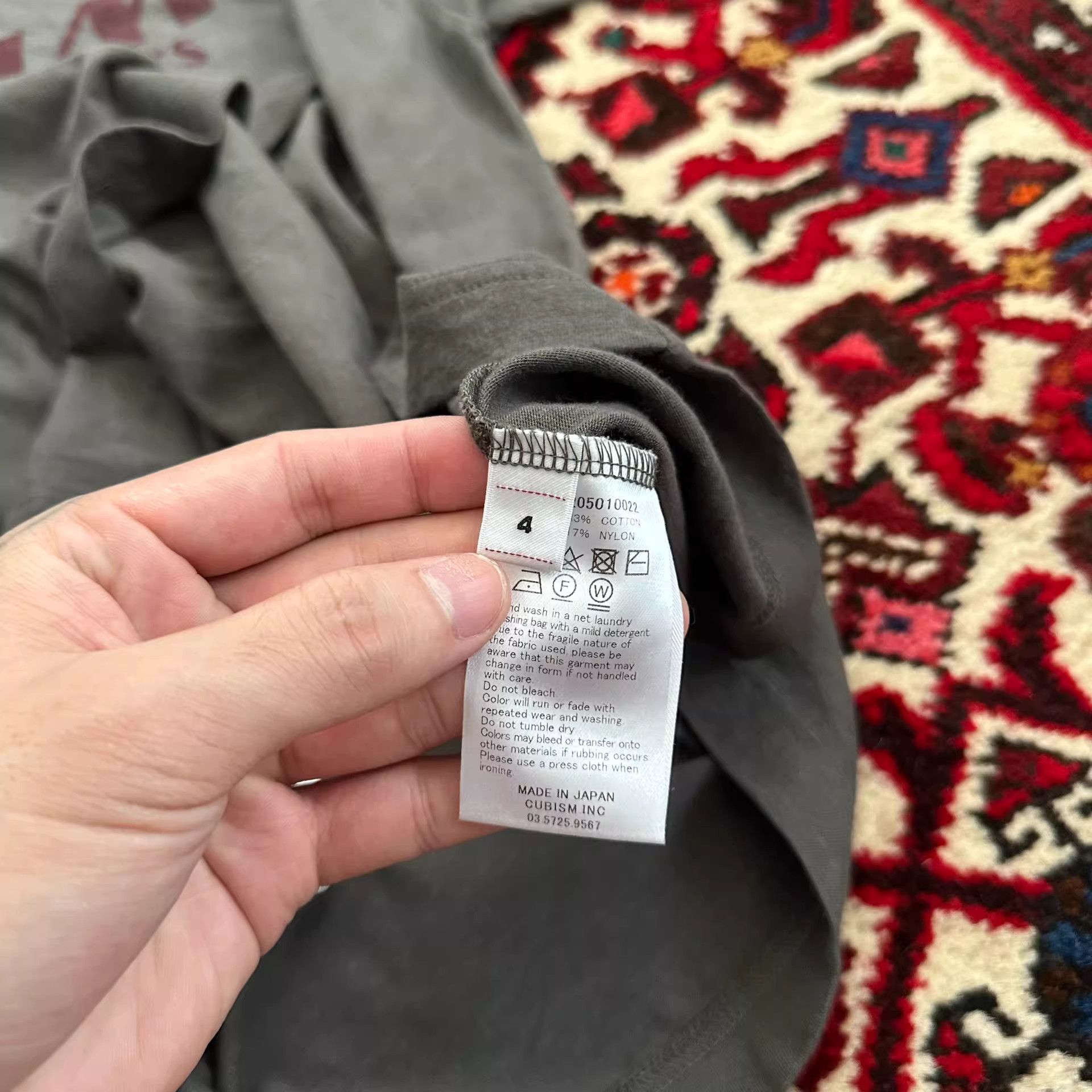 Visvim VISVIM 24aw JUMBO TEE S/S Size US XL / EU 56 / 4 - 5 Thumbnail