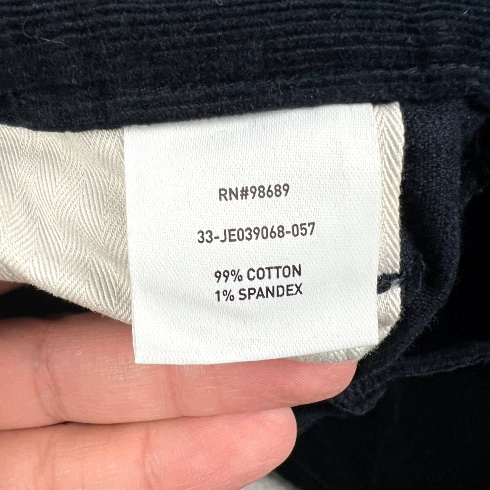 Todd Snyder Todd Snyder Stretch Corduroy Slim Fit Pants 36x32 Mens Blue Chino Huckberry Size US 36 / EU 52 - 4 Thumbnail