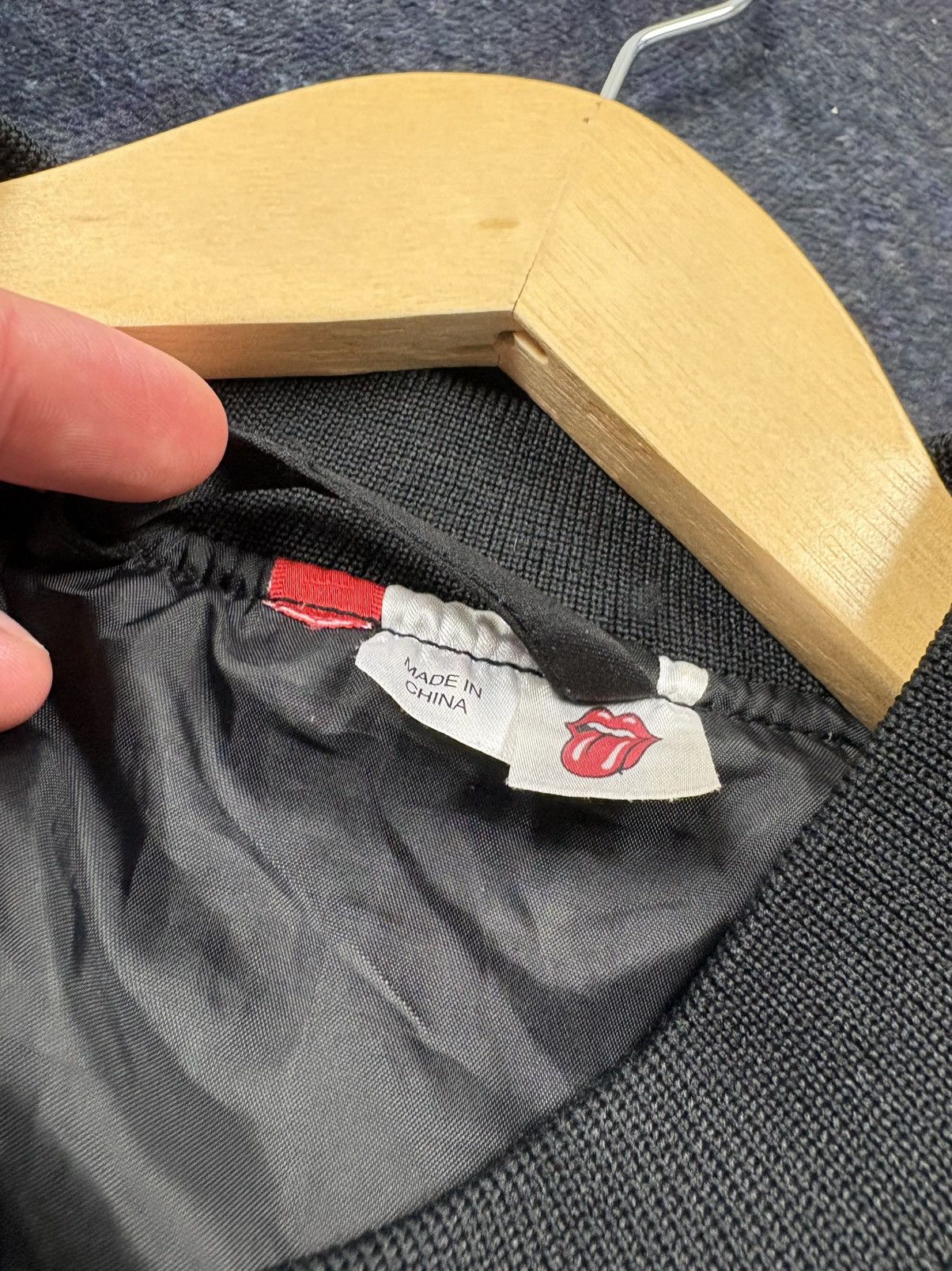 The Rolling Stones THE ROLLING STONES Hype Big Logo Bomber Jacket Streetwear Size S / US 4 / IT 40 - 11 Thumbnail