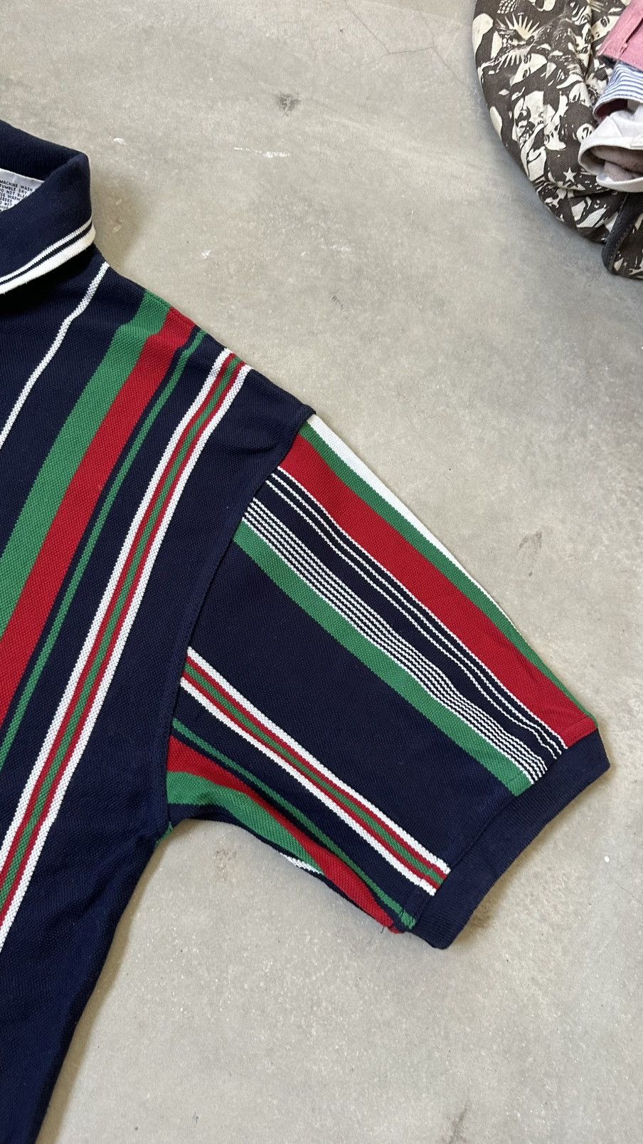 Bugle Boy VINTAGE BUGLE BOY STRIPES POLO TEE Size US M / EU 48-50 / 2 - 3 Thumbnail