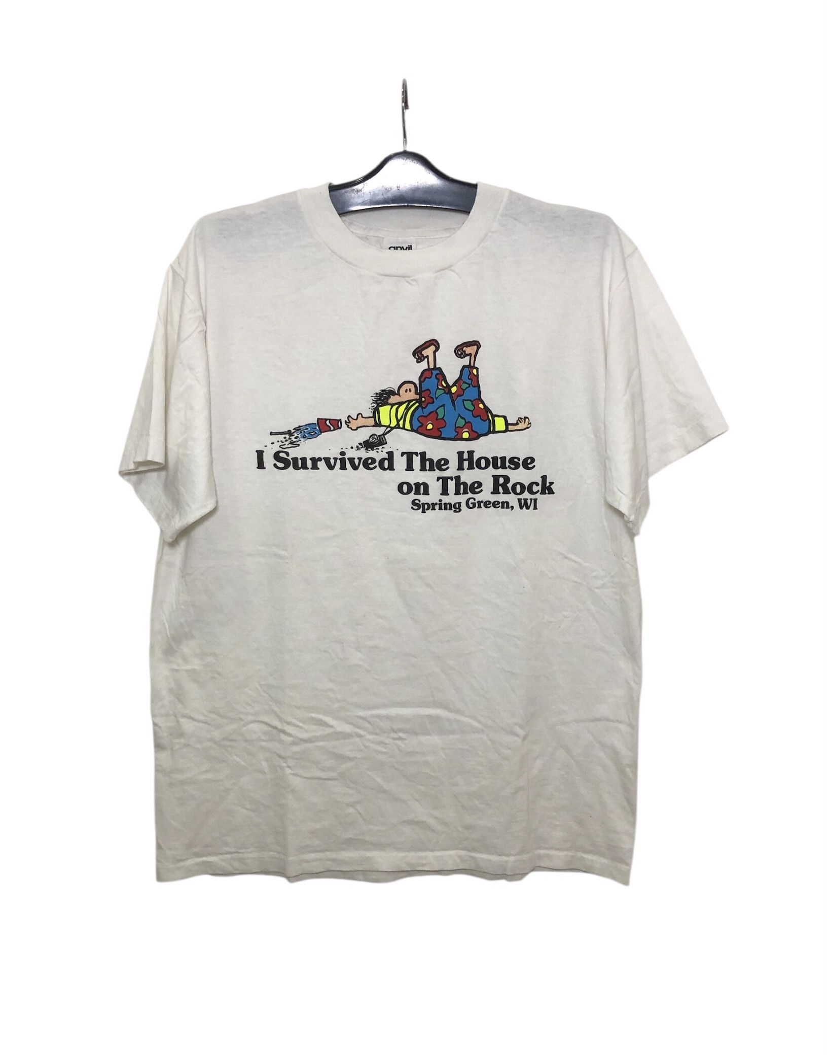 Cartoon Network × Vintage Vintage 90s Anvil Tshirt Size US L / EU 52-54 / 3 - 1 Thumbnail