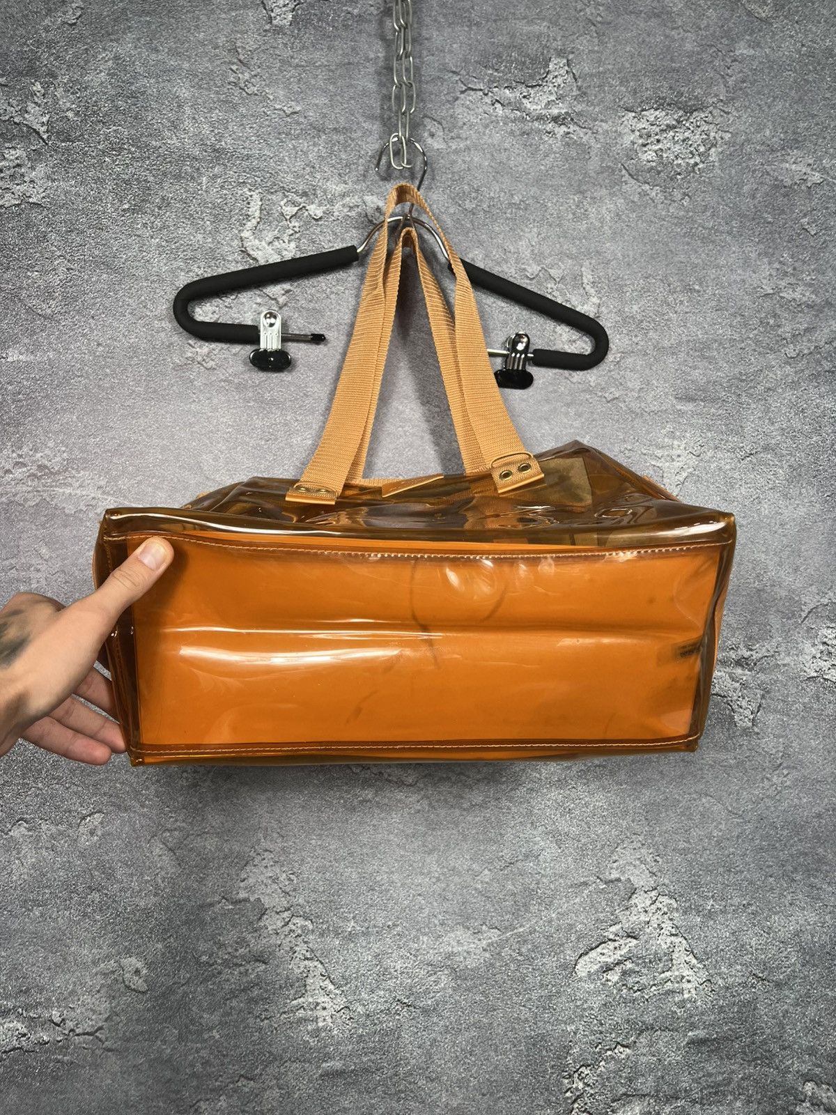 Christian Dior Monsieur Vintage Christian Dior Parfums Transparent Tote Bag Size ONE SIZE - 10 Thumbnail