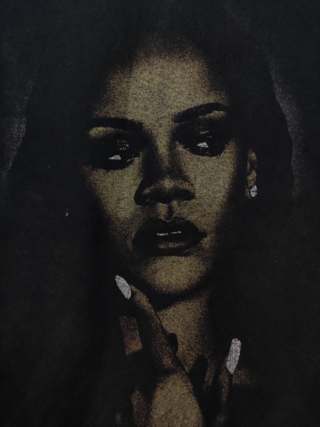 Rihanna Rare! Goat Crew x Rihanna " Riri Badgirl " T-Shirt Size US L / EU 52-54 / 3 - 4 Thumbnail