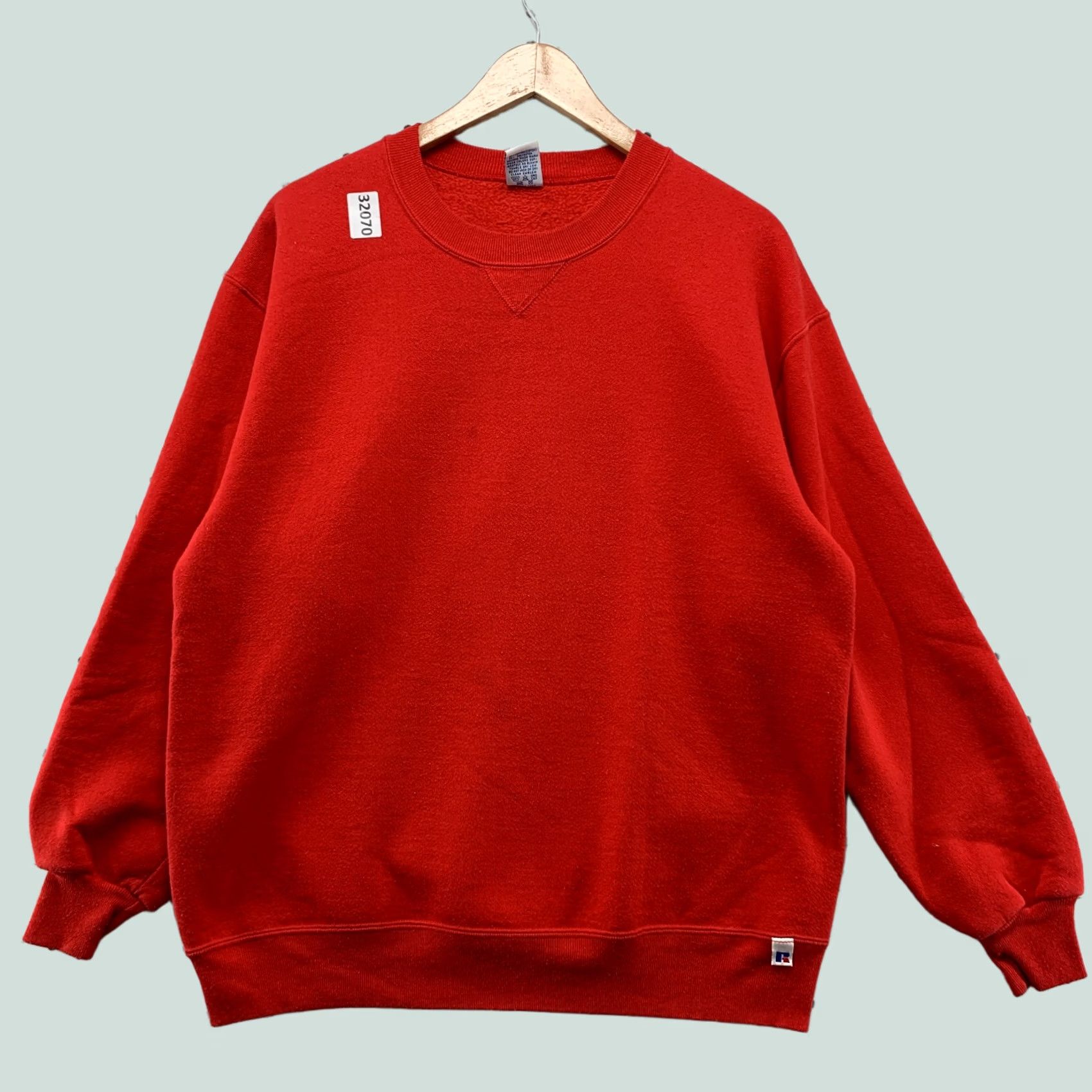 Russell Athletic VINTAGE Russell Athletic Crewneck Sweatshirt Mens XL Red 90s USA Orange Size US XL / EU 56 / 4 - 1 Thumbnail