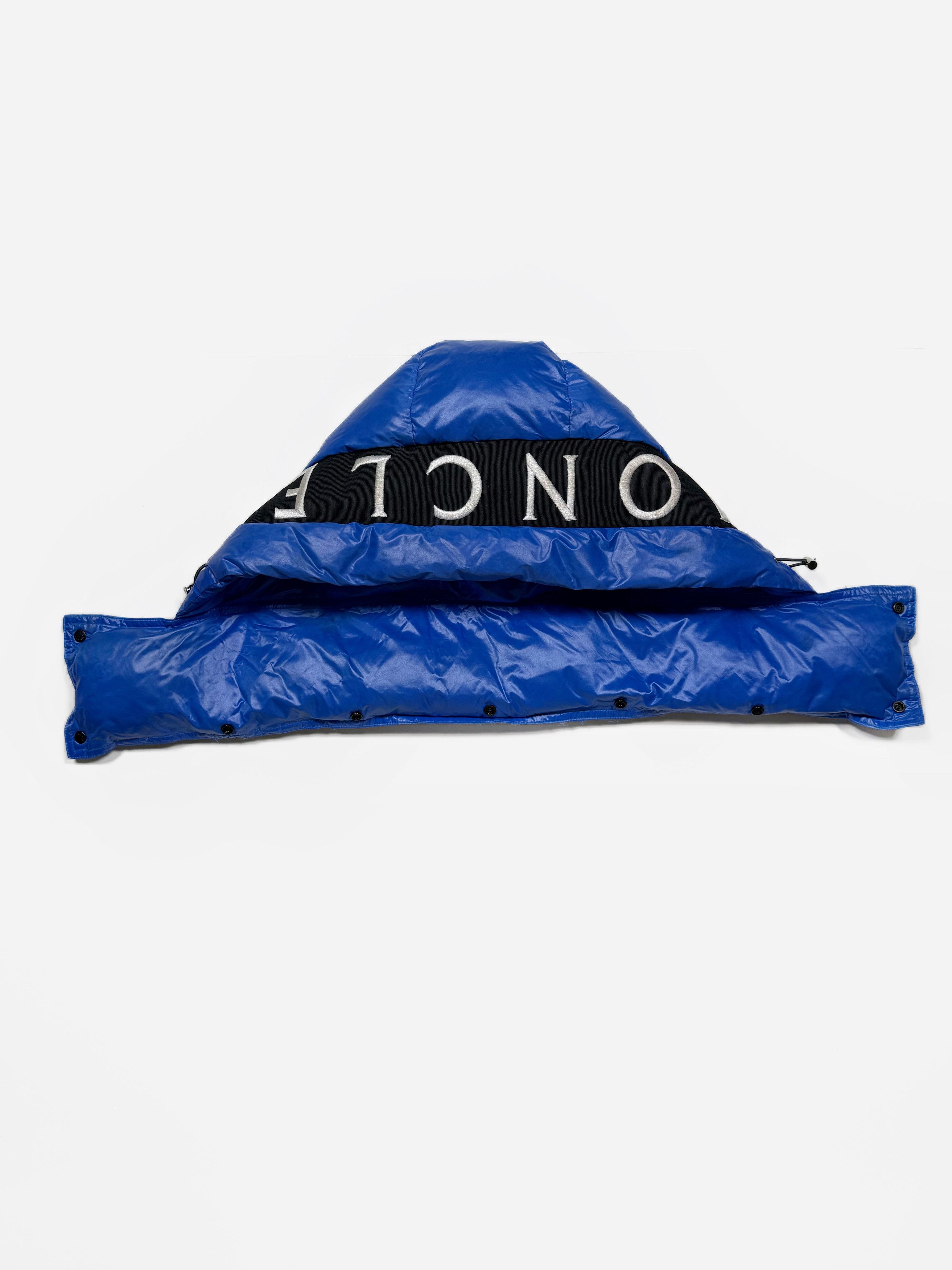 Moncler Authentic Moncler Puffer Down Hood Blue Size ONE SIZE - 4 Thumbnail